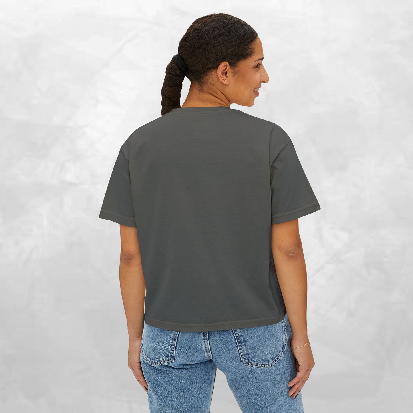 Women's Boxy Tee - Love You Graphic T-Shirt for Valentine's Day & Everyday Wear