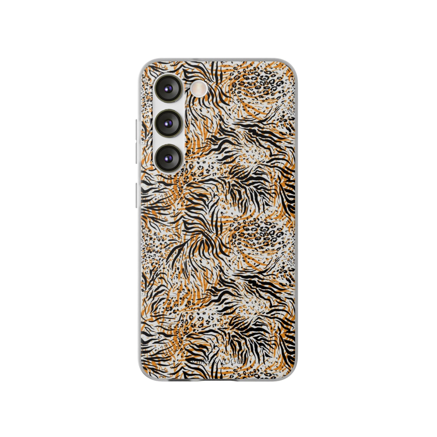 Wild Animal Print Flexi Case for iPhone - Fierce & Trendy Design