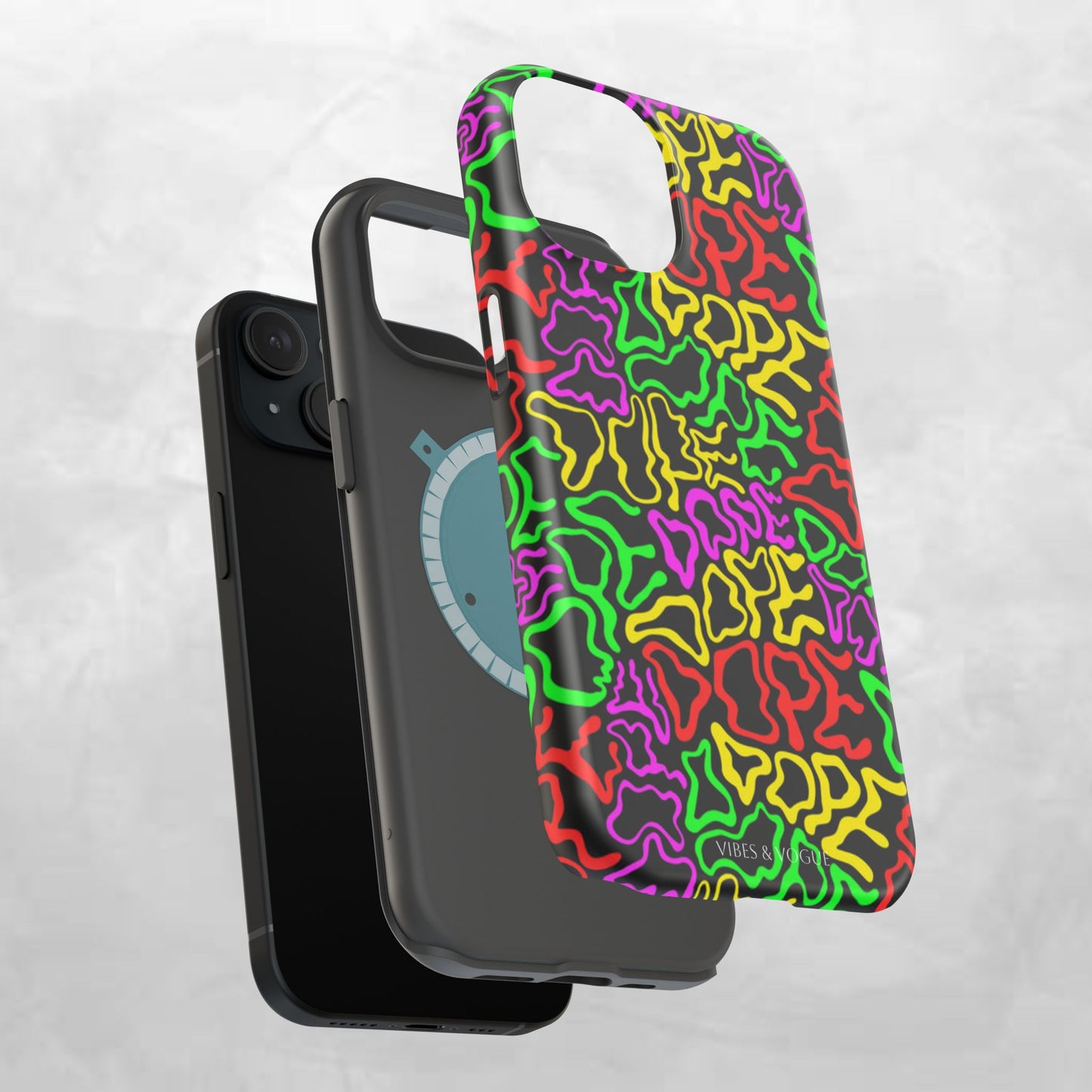 Colorful Magnetic Phone Cases, Funky Case for Teens, Cool Phone Accessories, Unique Gift for Friends, Vibrant Tough Cases, Phone Protection
