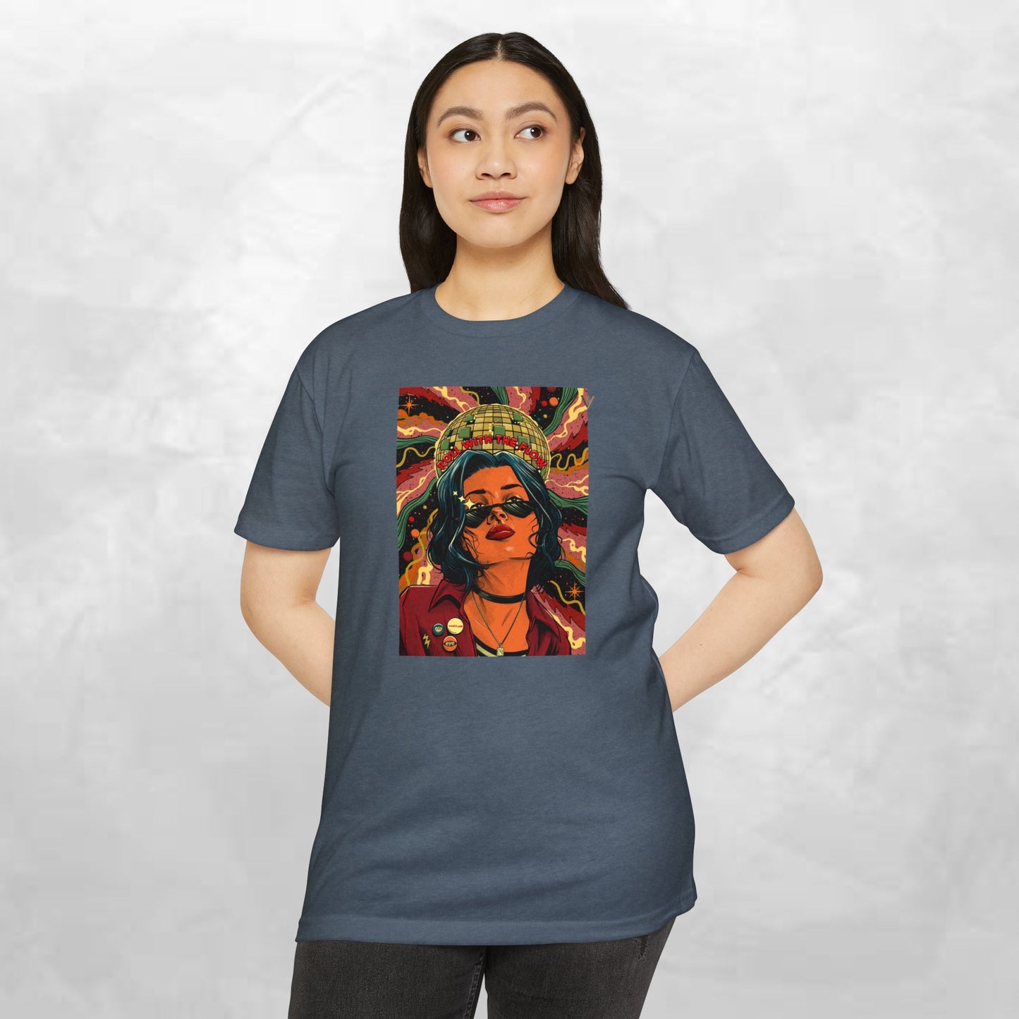 Bohemian Graphic T-Shirt - Vibrant Art Tee for Creative Souls