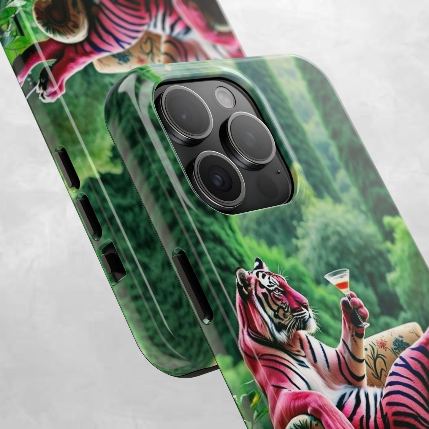 Relaxed Tiger Phone Case | Tough Case for Animal Lovers, Unique Gift for Friends, Stylish Tech Accessories, Fun Phone Cover, Vibrant Design