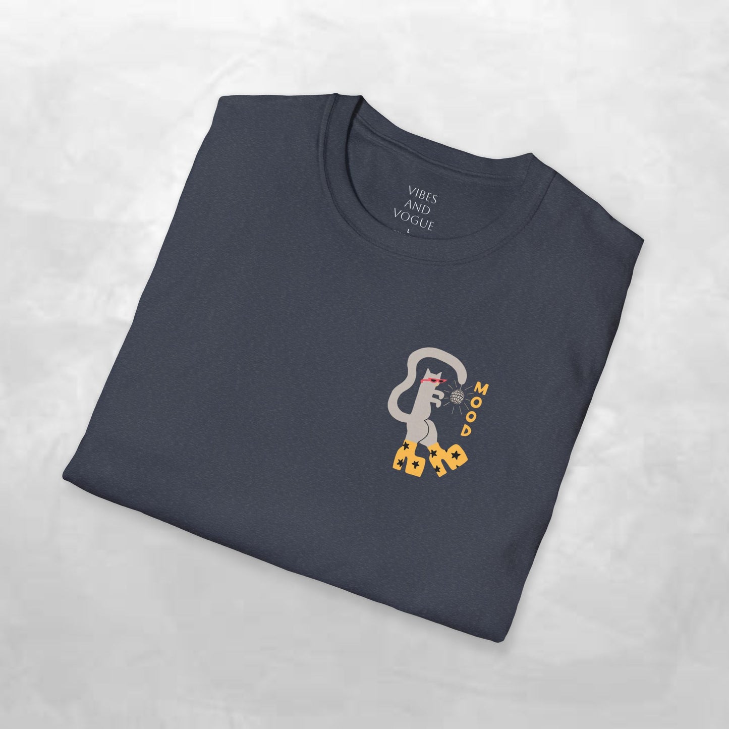 Ghost & Sunflowers T-Shirt — Cute Minimal Halloween Tee