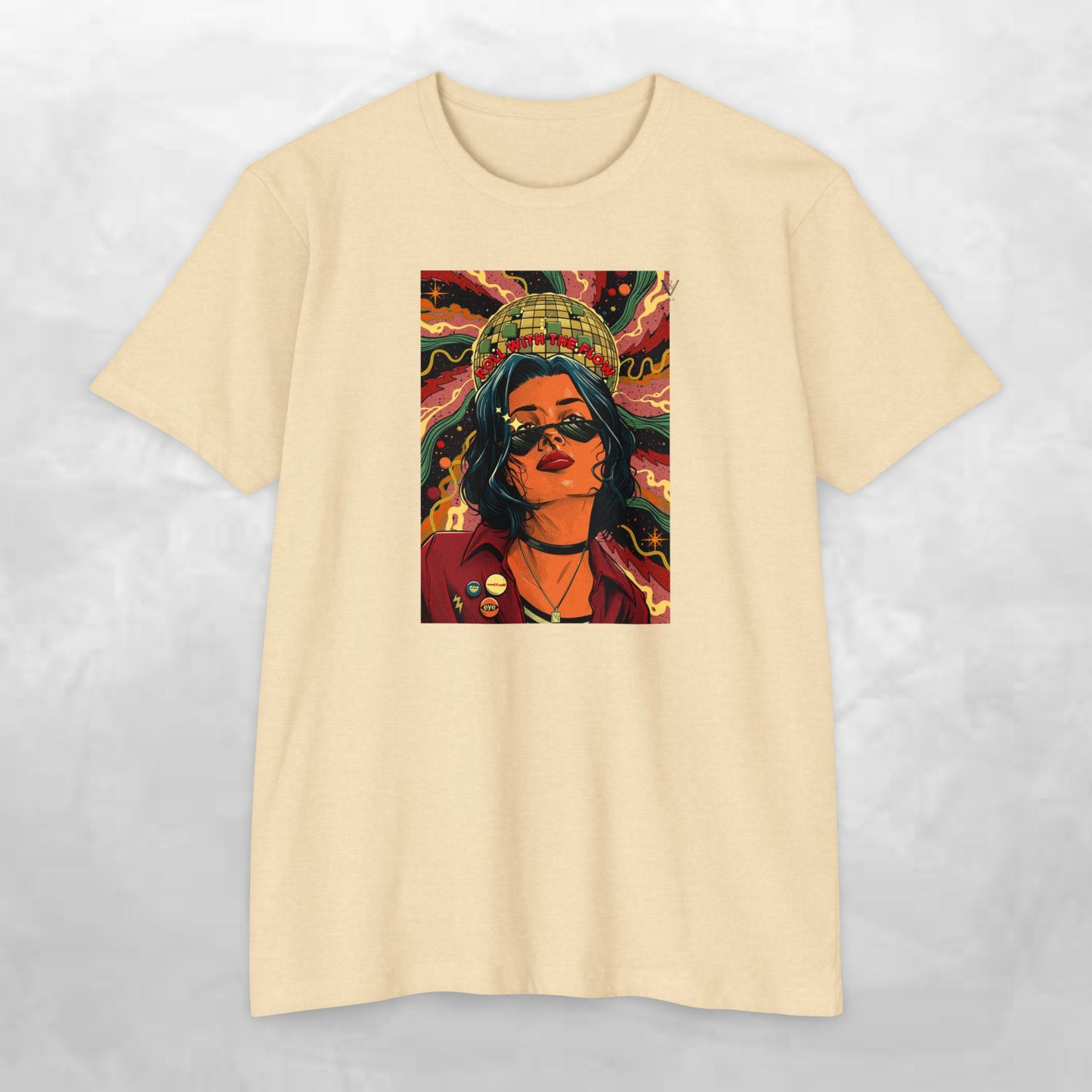Bohemian Graphic T-Shirt - Vibrant Art Tee for Creative Souls