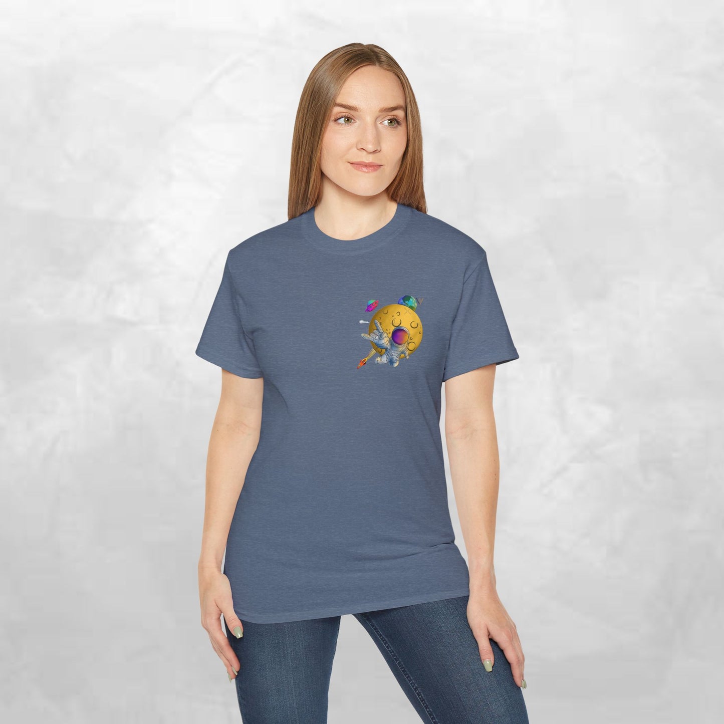 Funny Graphic Tee – "Happy Taco" Design for Food Lovers