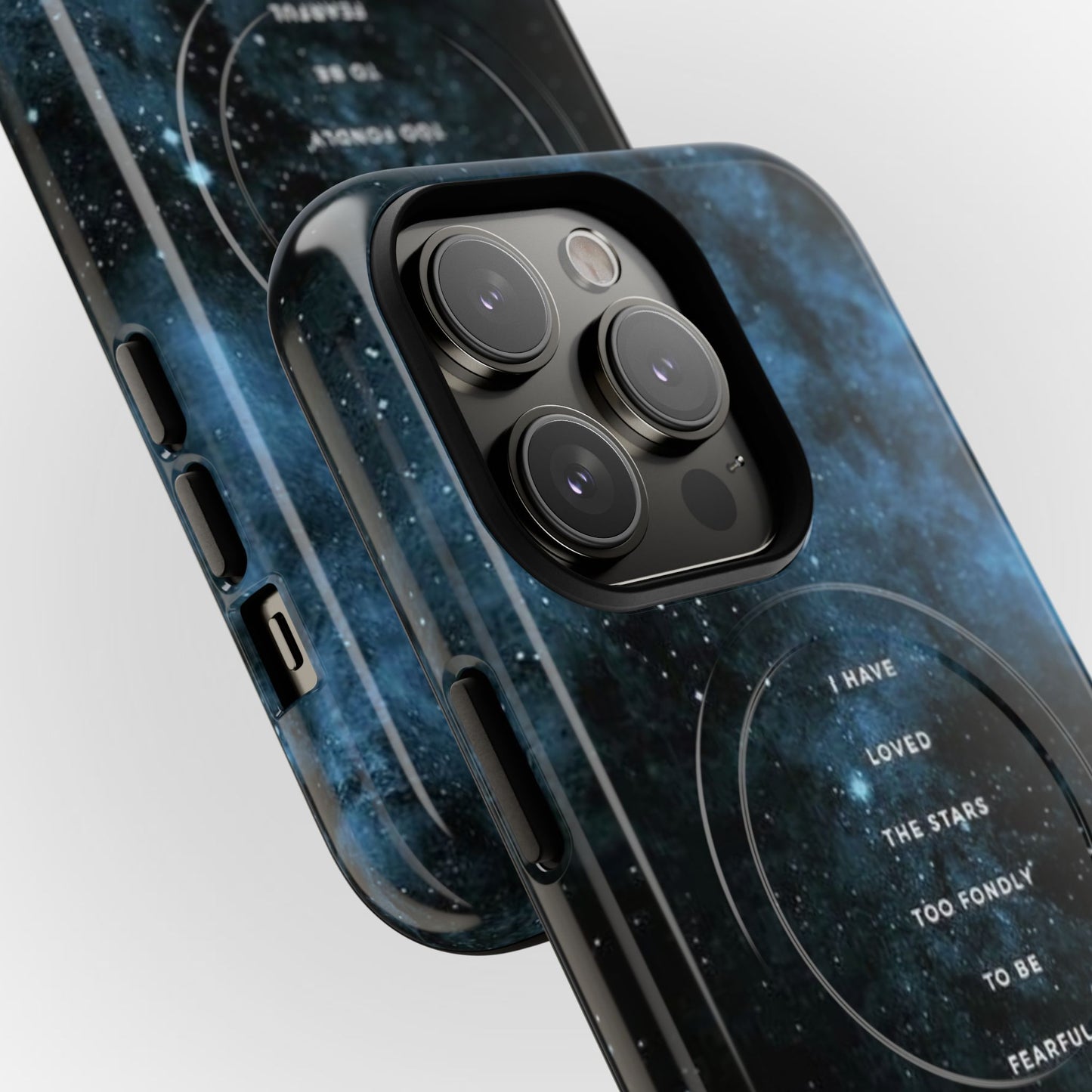 Galaxy-Inspired Tough Magnetic Phone Case - "I Have Loved the Stars"