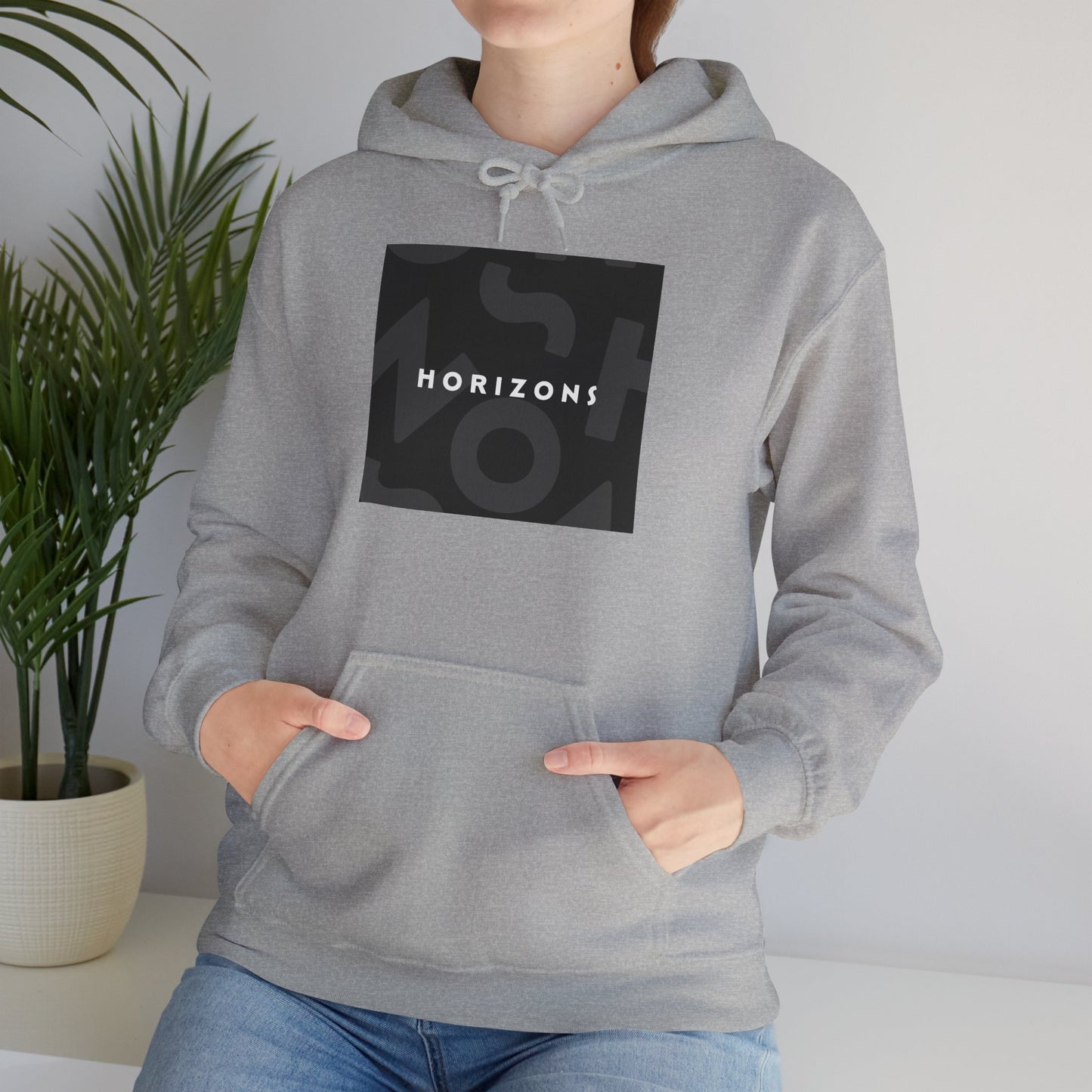 Horizons Unisex Heavy Blend™ Hooded Sweatshirt - Cozy Graphic Hoodie for Casual Wear