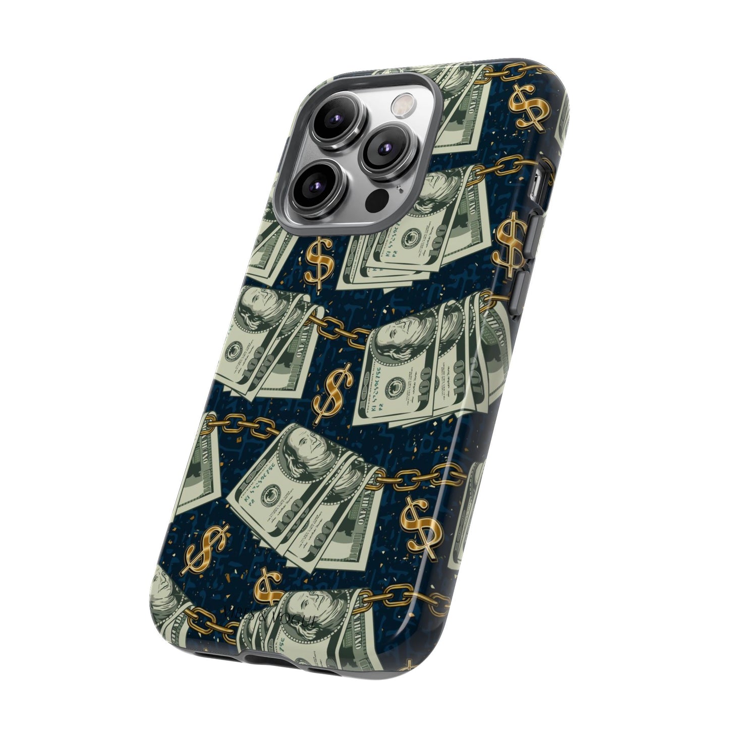 Money Motivation Phone Case, Tough Cases for iPhone, Money Design Phone Accessory, Trendy Tech Gifts, Unique Phone Cover