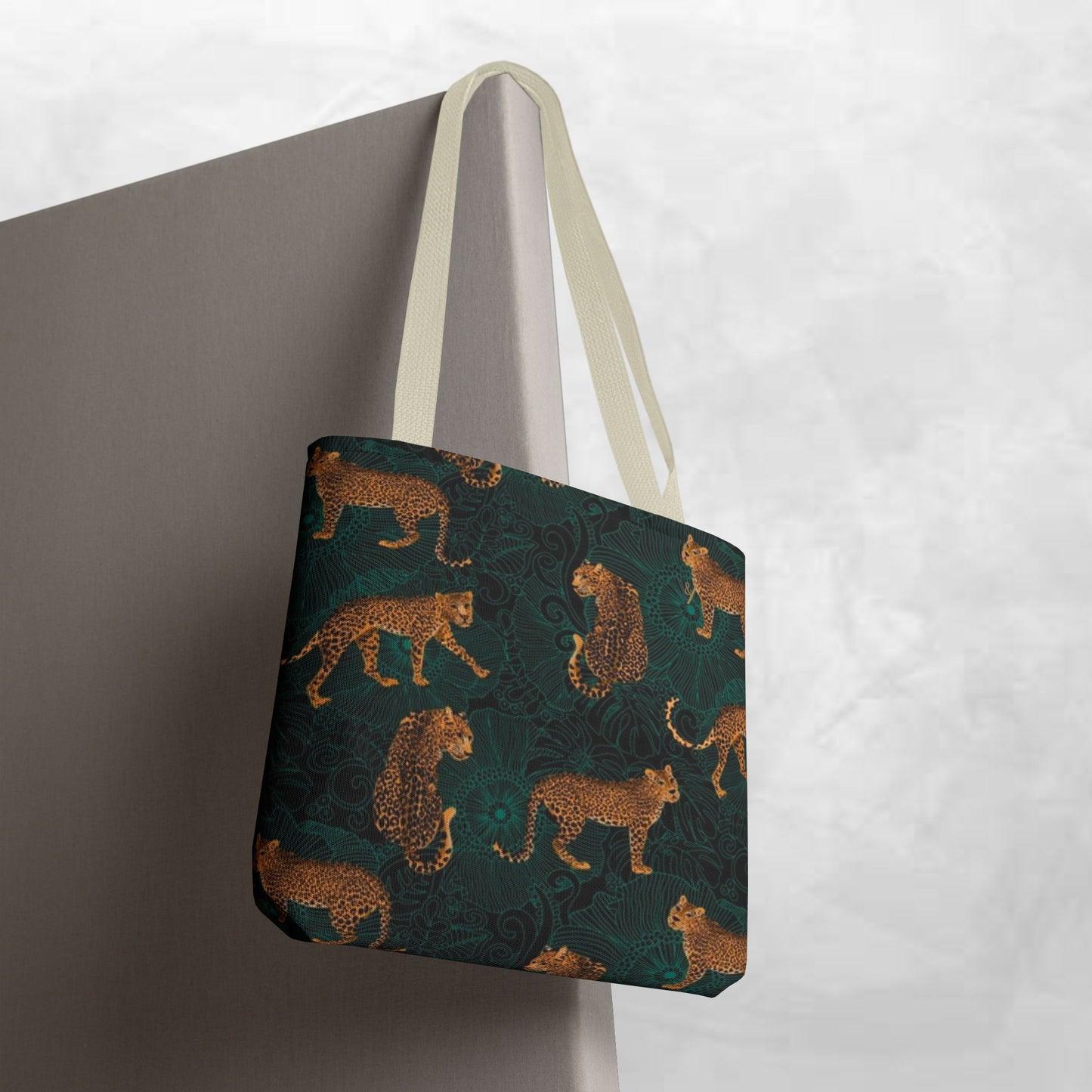 Wildly Stylish Leopard Print Tote Bag, Eco-Friendly, Fashionable, Perfect for Everyday Use, Gift for Animal Lovers, Weekend Bag