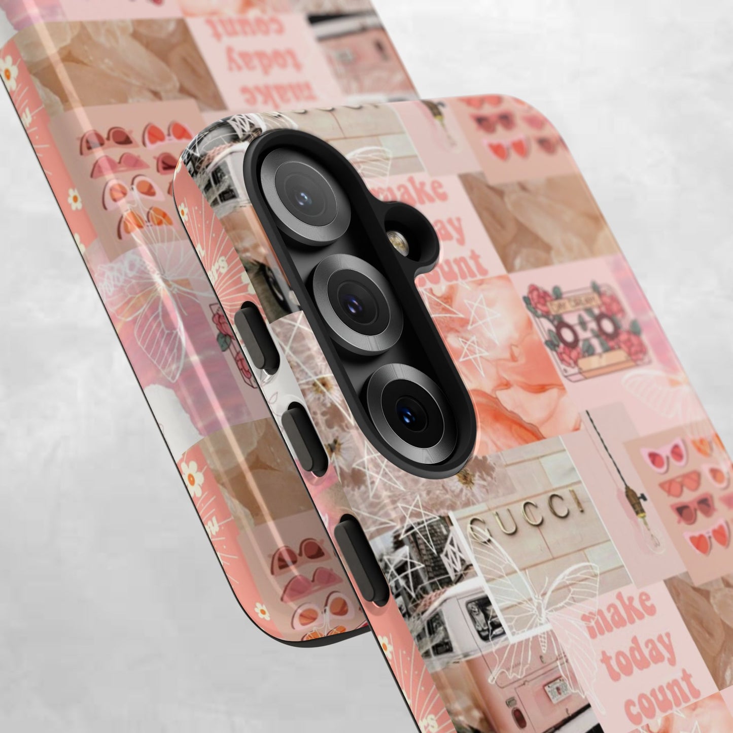 Stylish Phone Case for Trendsetters, Customizable Smartphone Cover, Vibes & Vogue Design, Floral Aesthetic Gift, Unique Tech Accessory