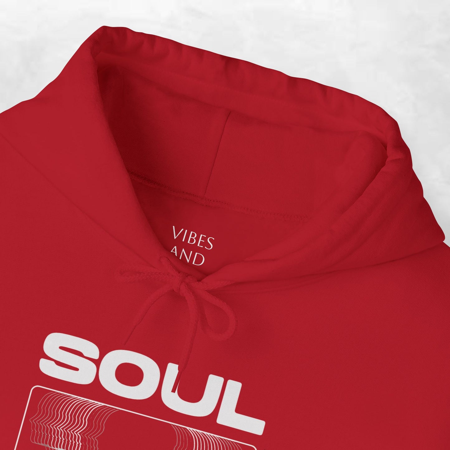 Soul Graphic Hoodie — Retro VHS Silhouette Streetwear