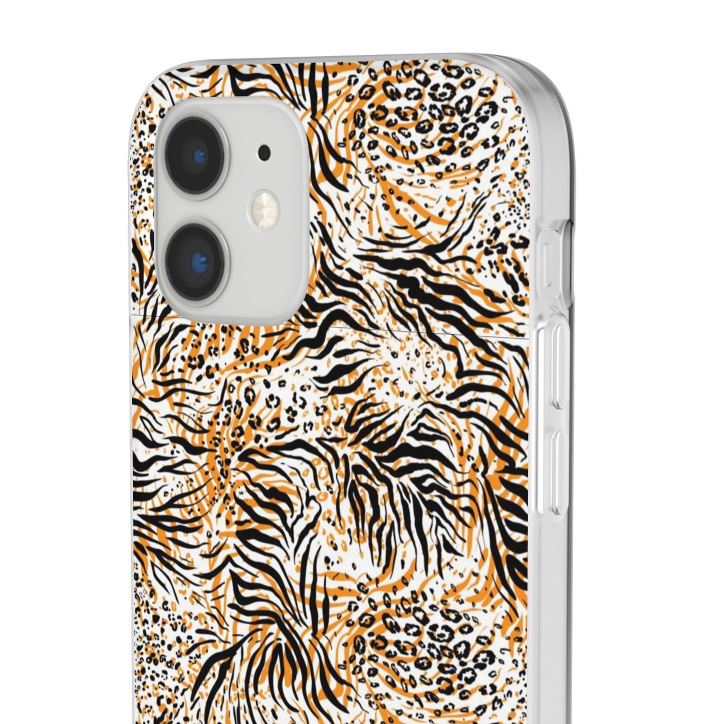 Wild Animal Print Flexi Case for iPhone - Fierce & Trendy Design