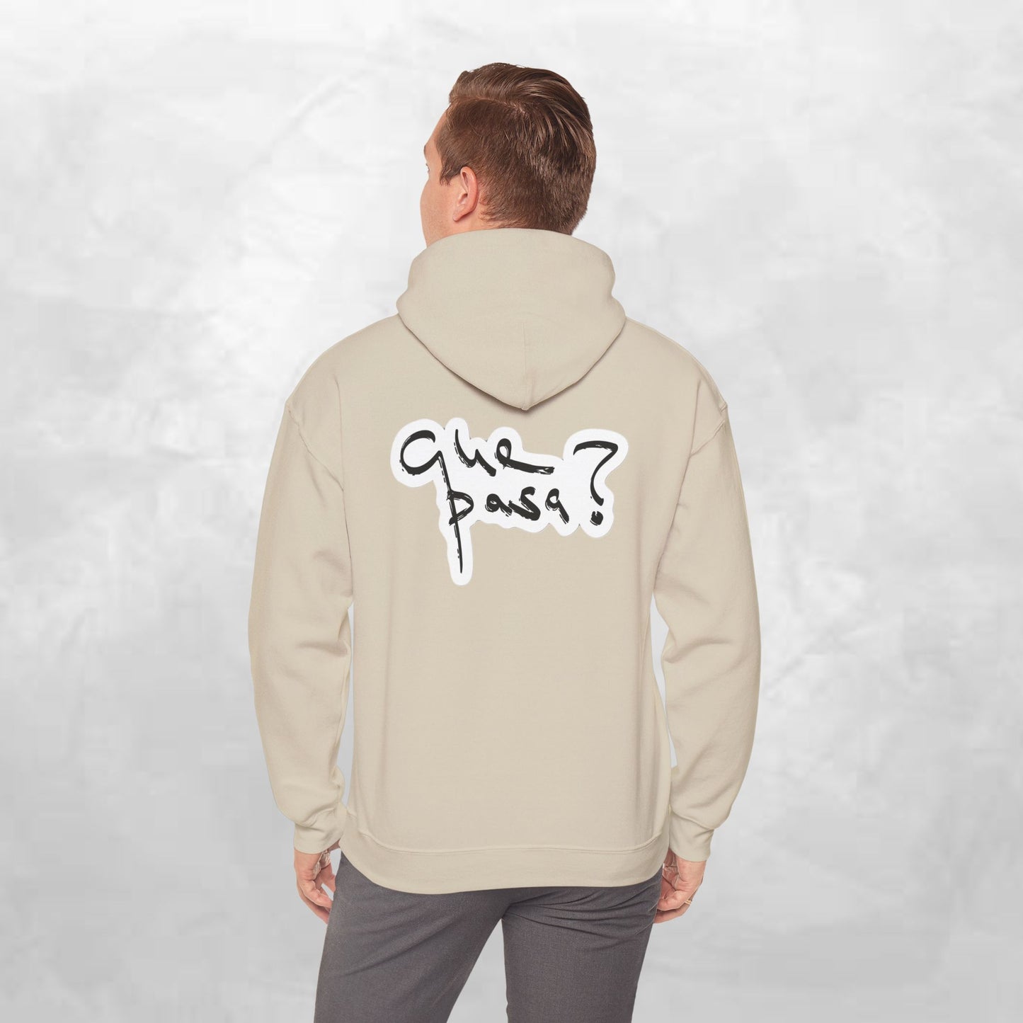 Casual Graphic Hoodie with Fun Quote, Unisex Sweatshirt, Cozy Gift for Friends, Relaxed Streetwear, Everyday Comfort Clothing