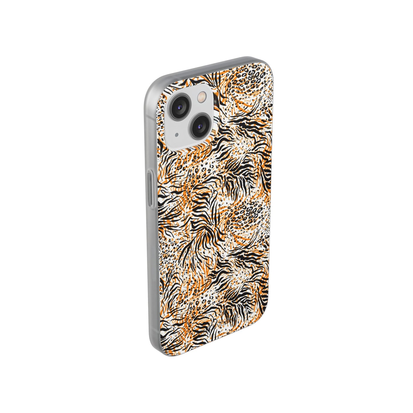Wild Animal Print Flexi Case for iPhone - Fierce & Trendy Design