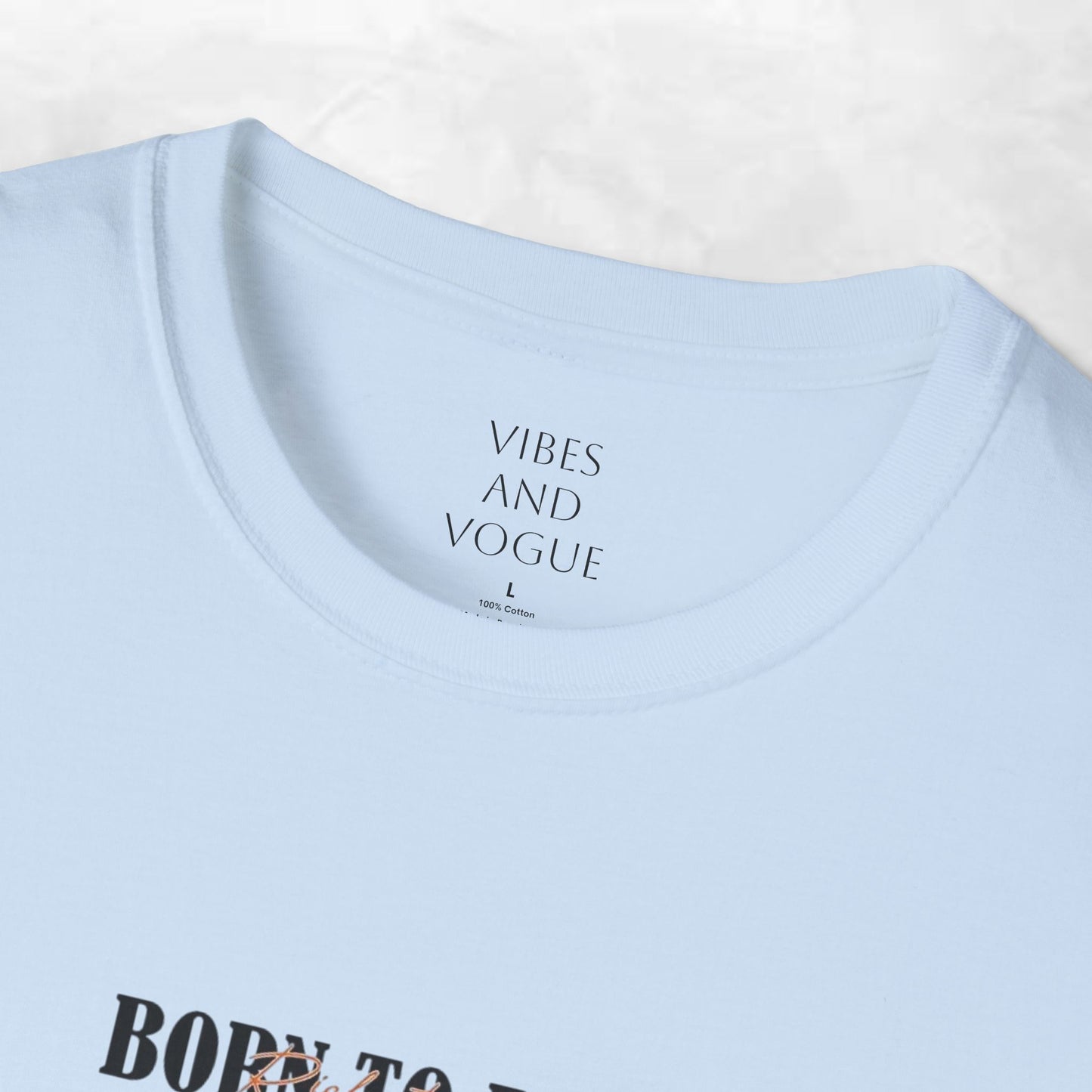 Born to Risk T-Shirt — Minimalist Motivational Graphic Tee