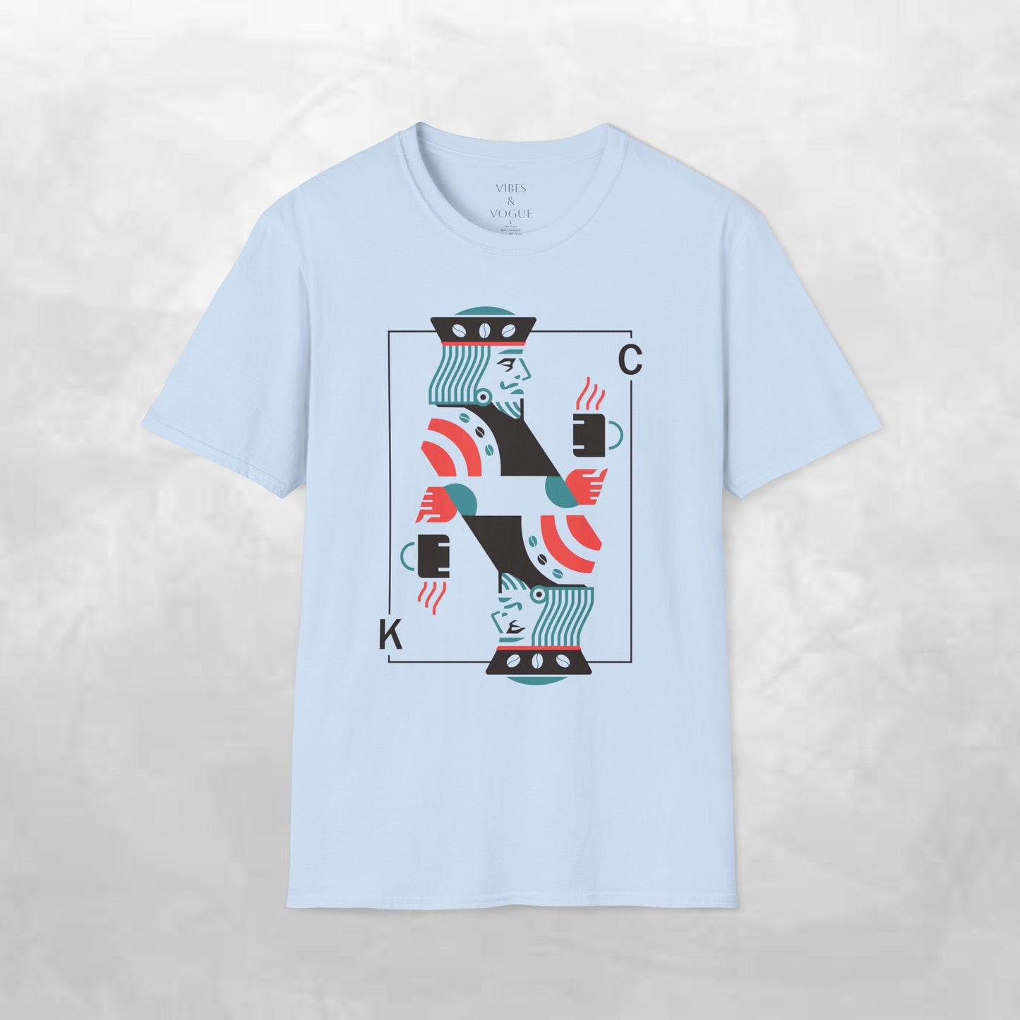 King of Cups Graphic T-Shirt - Unisex Softstyle Tee