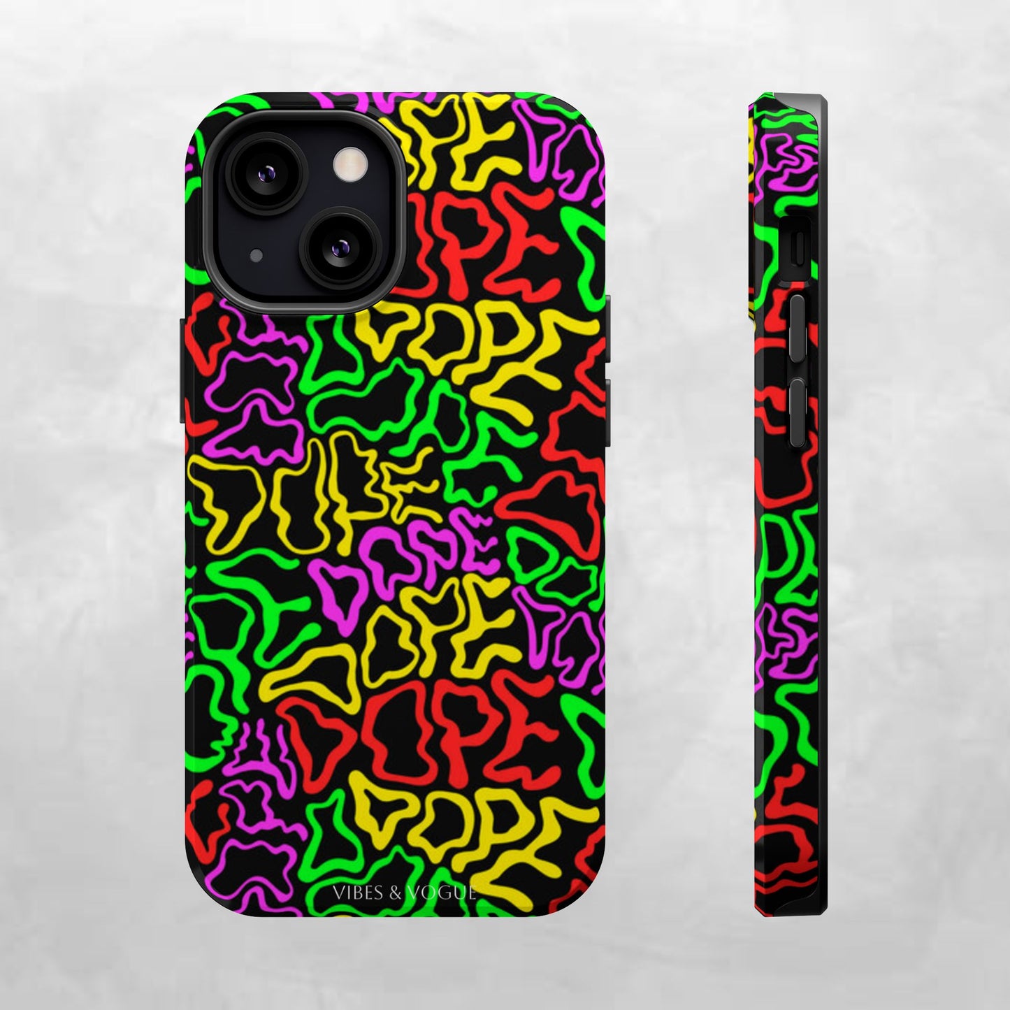 Colorful Magnetic Phone Cases, Funky Case for Teens, Cool Phone Accessories, Unique Gift for Friends, Vibrant Tough Cases, Phone Protection