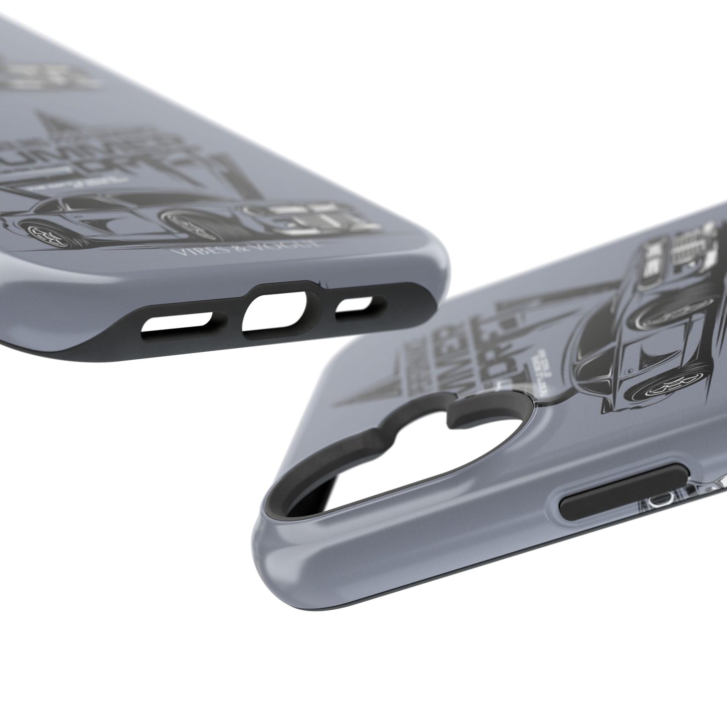 Summer Drift Racing Impact-Resistant Phone Case