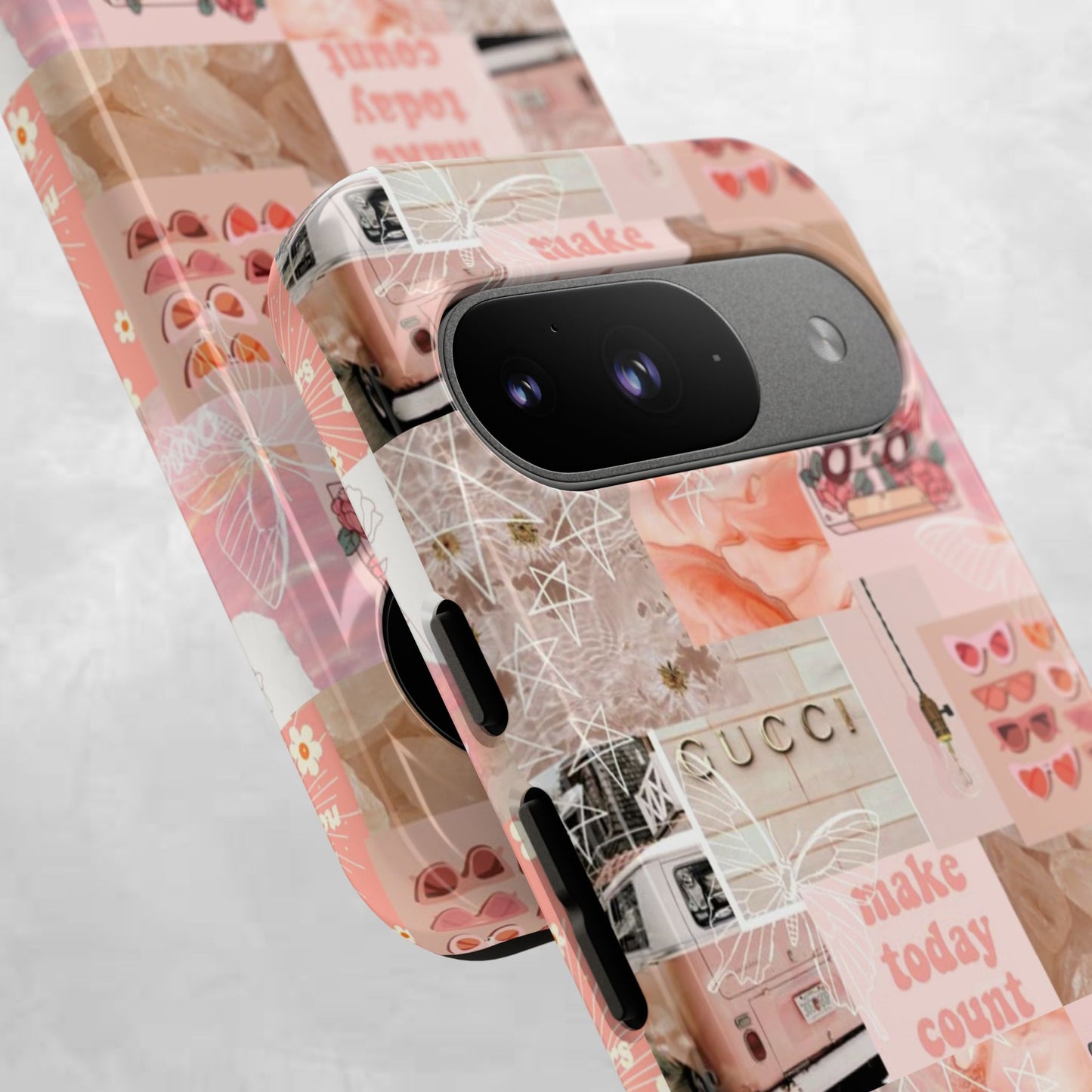 Stylish Phone Case for Trendsetters, Customizable Smartphone Cover, Vibes & Vogue Design, Floral Aesthetic Gift, Unique Tech Accessory