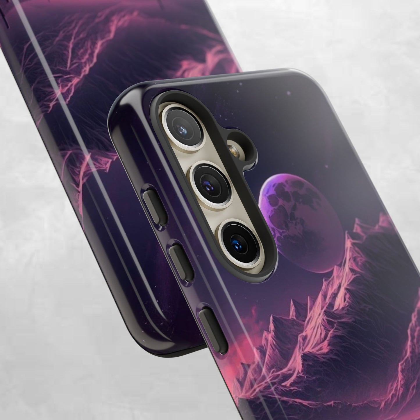 Futuristic Phone Case, Galaxy Aesthetic, Cosmic Art, Stylish Protection, Gifts for Tech Lovers