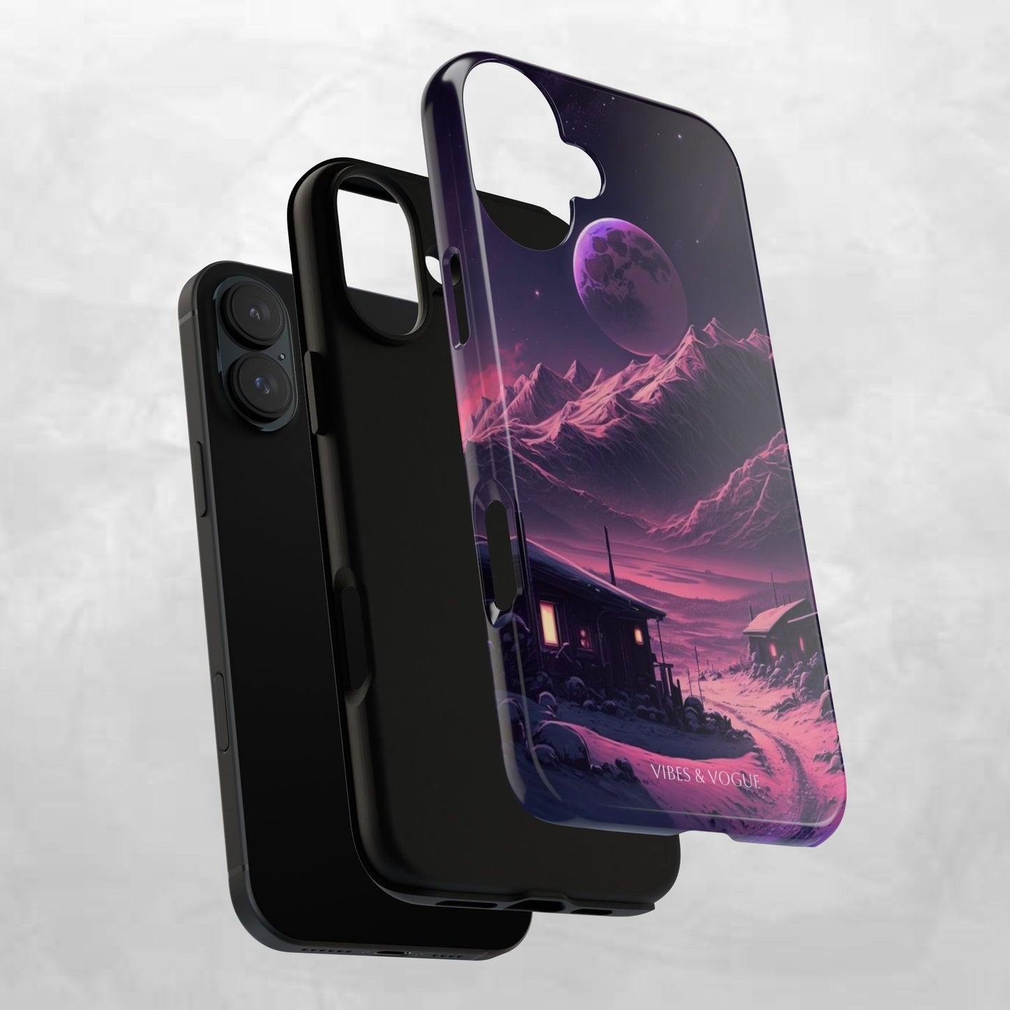 Futuristic Phone Case, Galaxy Aesthetic, Cosmic Art, Stylish Protection, Gifts for Tech Lovers