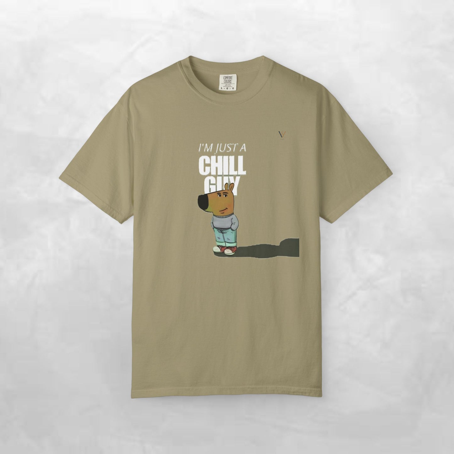Chill Guy Graphic T-Shirt - Relaxed Unisex Tee for Casual Vibes