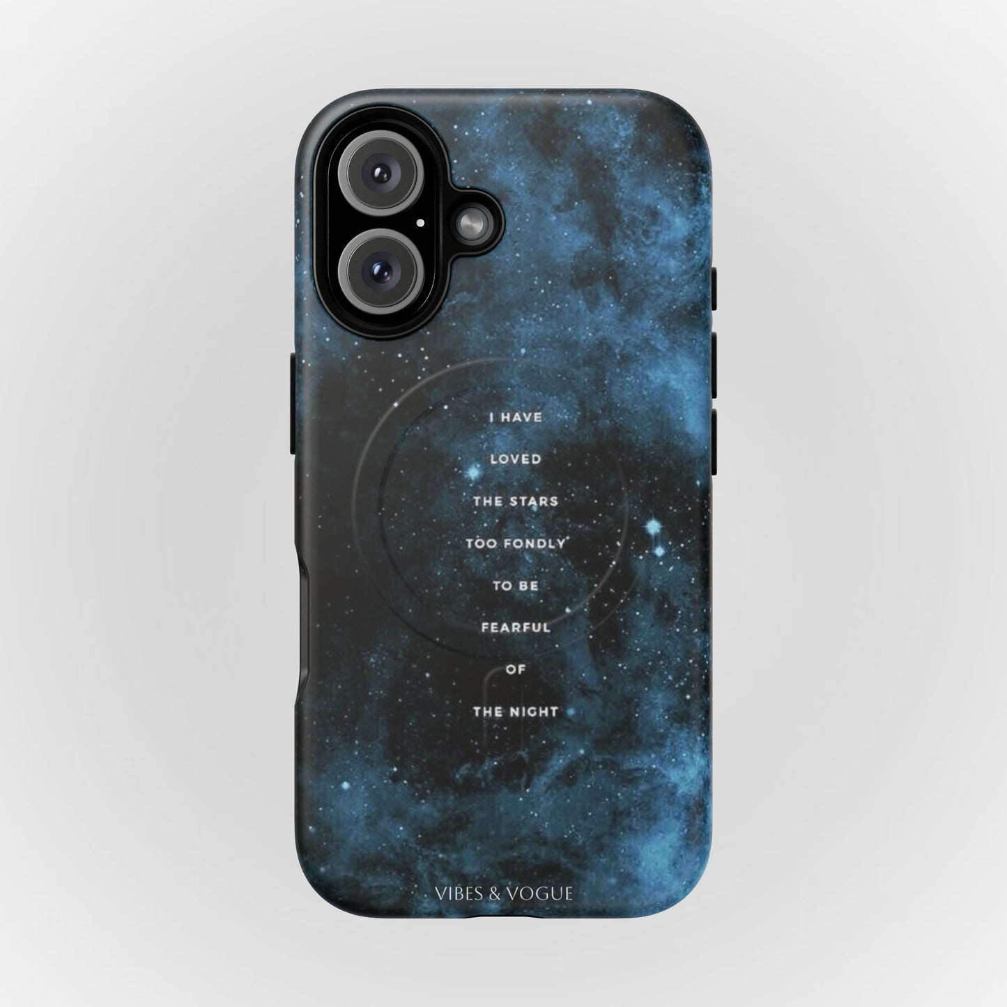Galaxy-Inspired Tough Magnetic Phone Case - "I Have Loved the Stars"