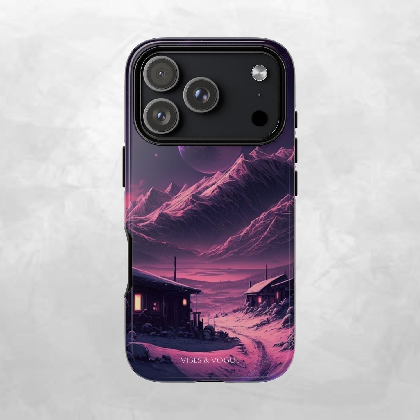 Futuristic Phone Case, Galaxy Aesthetic, Cosmic Art, Stylish Protection, Gifts for Tech Lovers