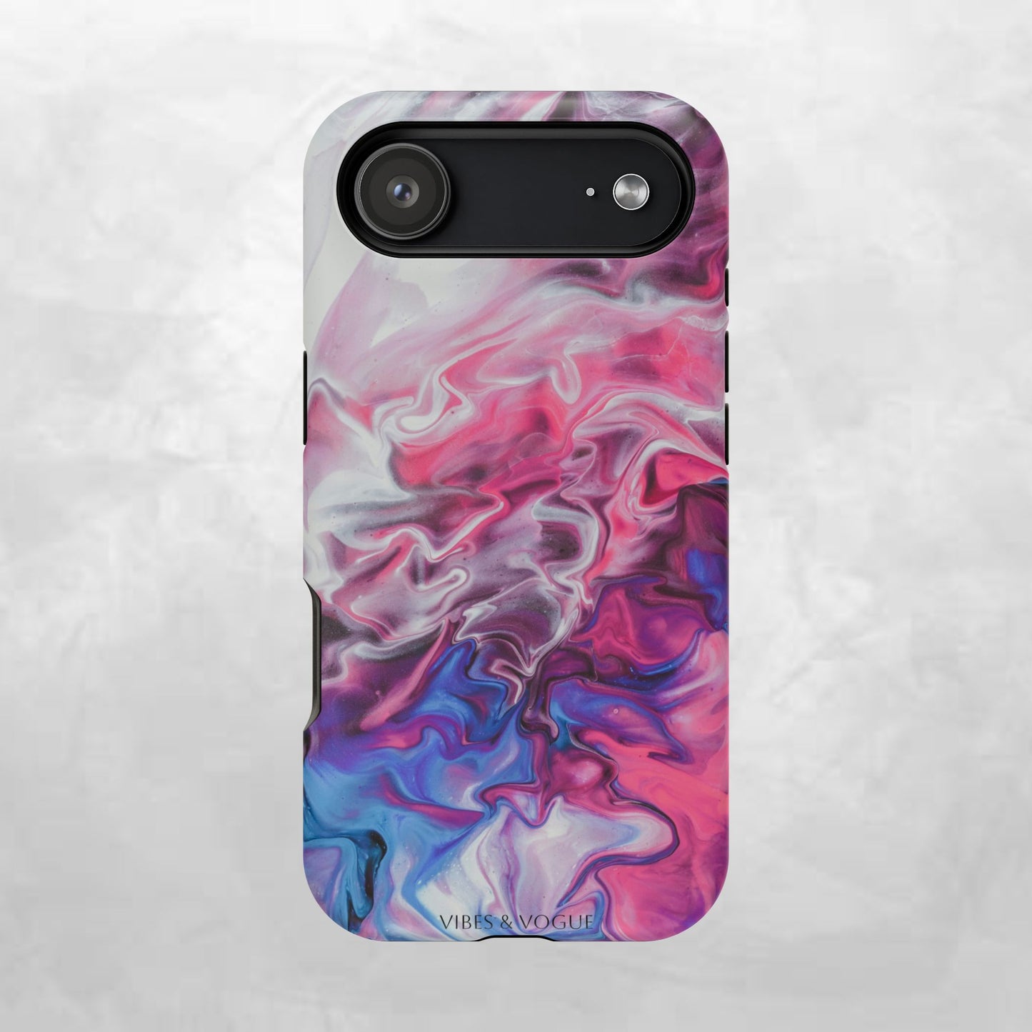 Vibrant Phone Case for Trendsetters | Abstract Marble Design, Impact-Resistant, Stylish Tech Accessory, Perfect Gift