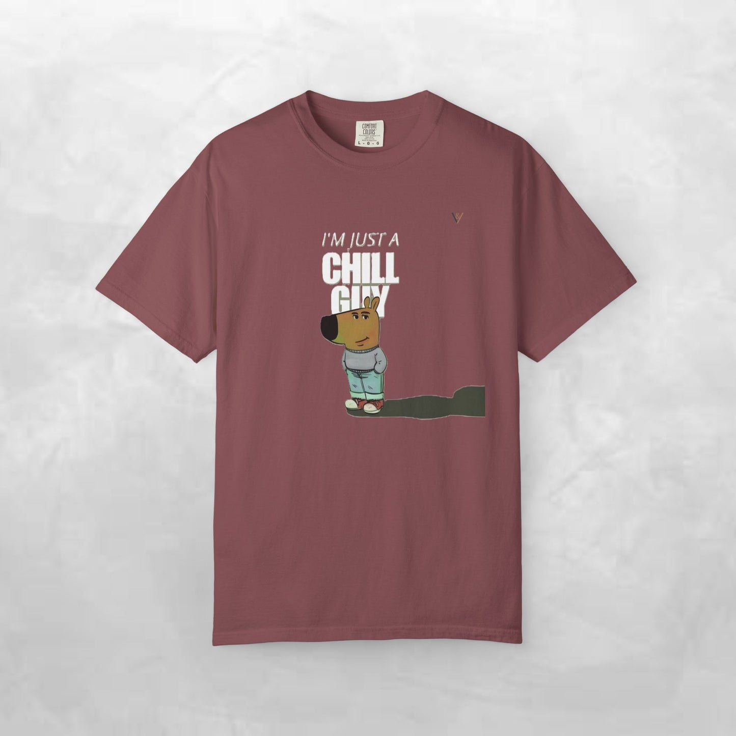 Chill Guy Graphic T-Shirt - Relaxed Unisex Tee for Casual Vibes