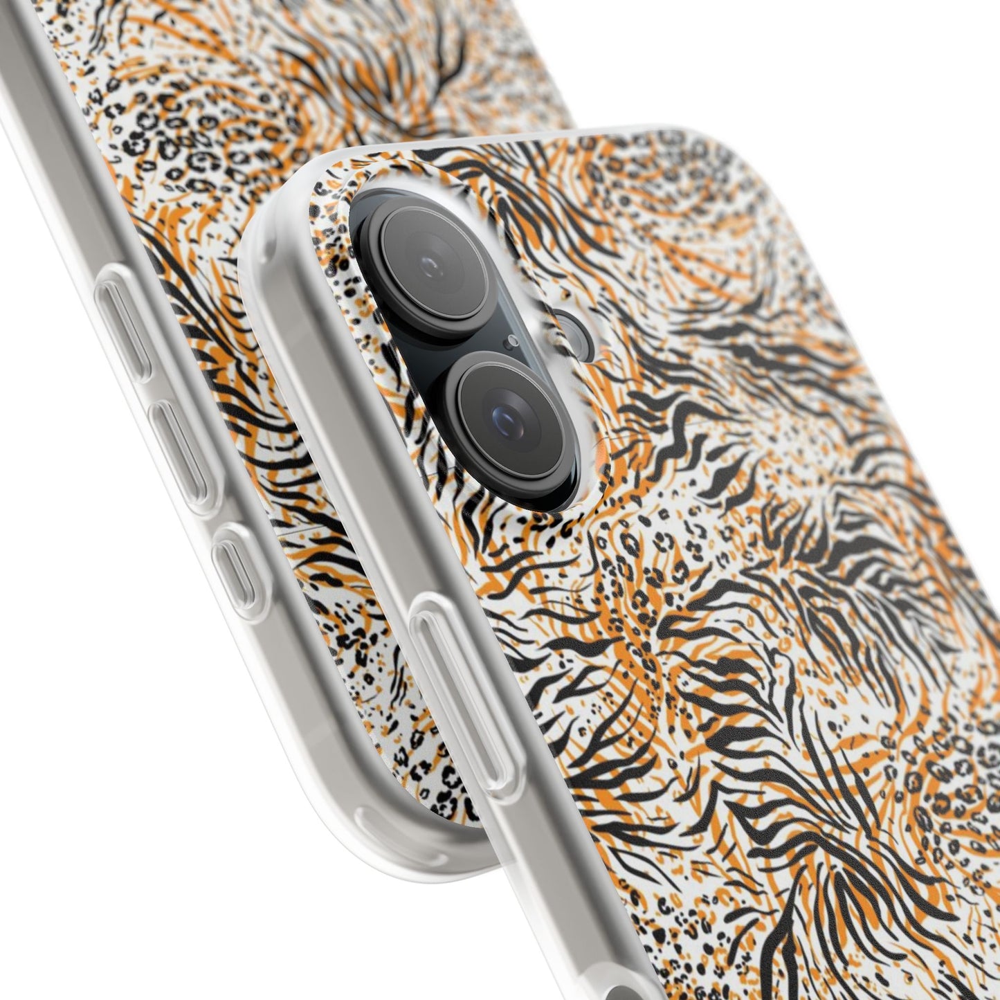 Wild Animal Print Flexi Case for iPhone - Fierce & Trendy Design