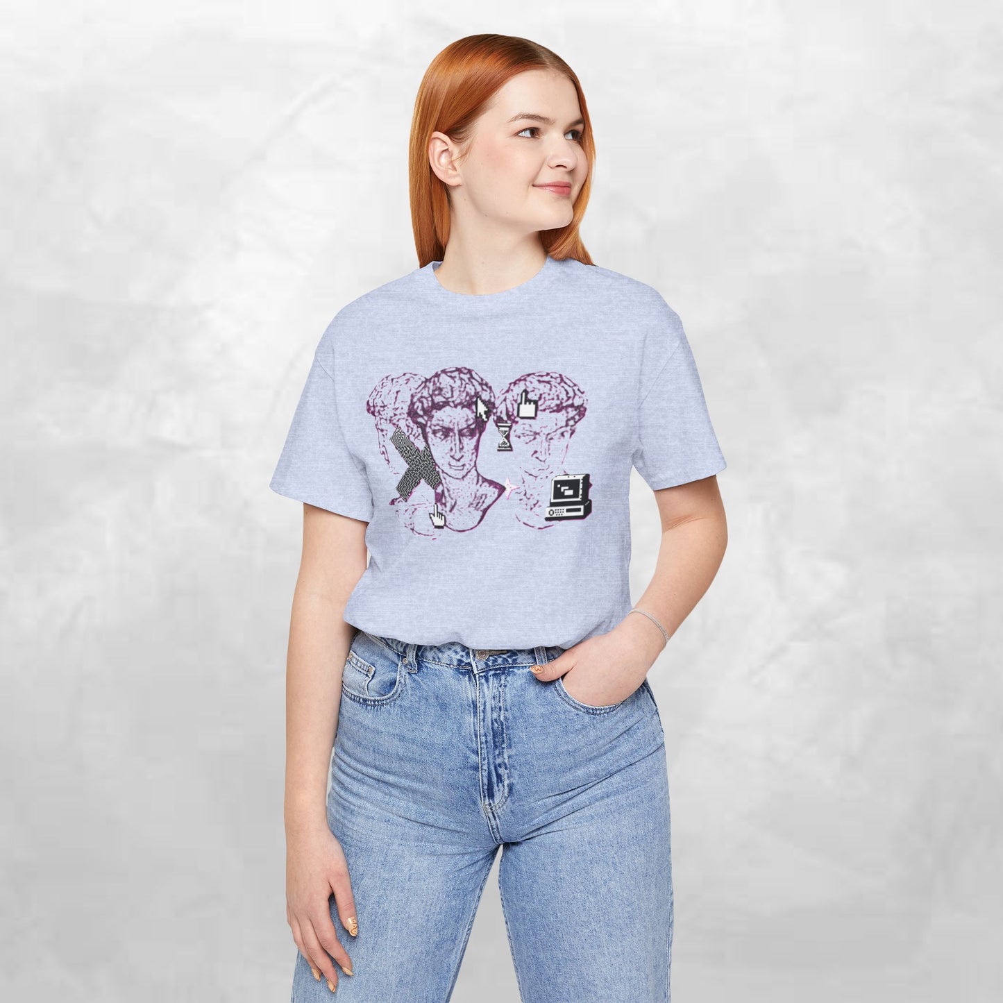 Artistic Brain Design Unisex Tee, Graphic T-Shirt, Casual Wear, Gift for Artists, Creative Apparel, Unique Fashion Statement