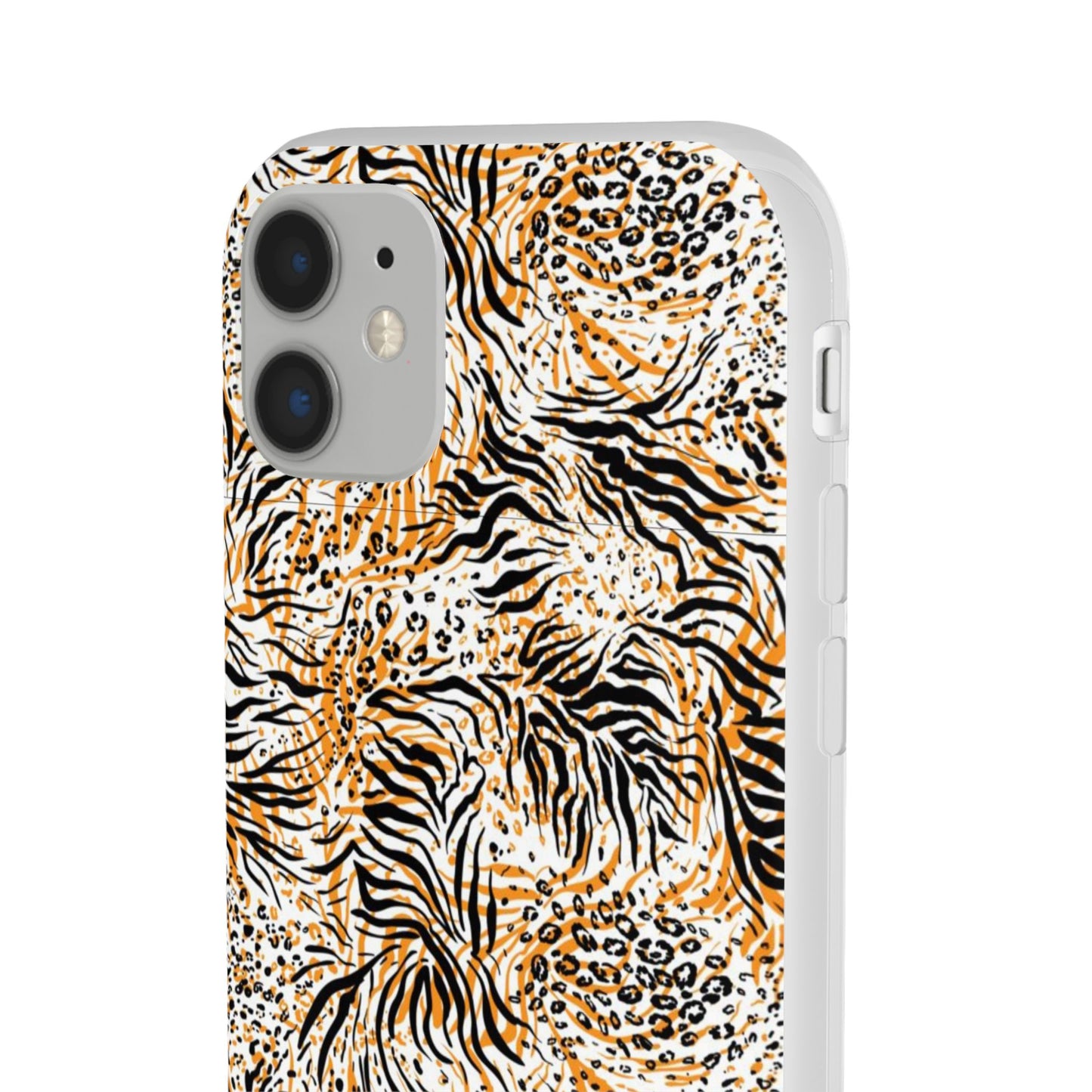 Wild Animal Print Flexi Case for iPhone - Fierce & Trendy Design