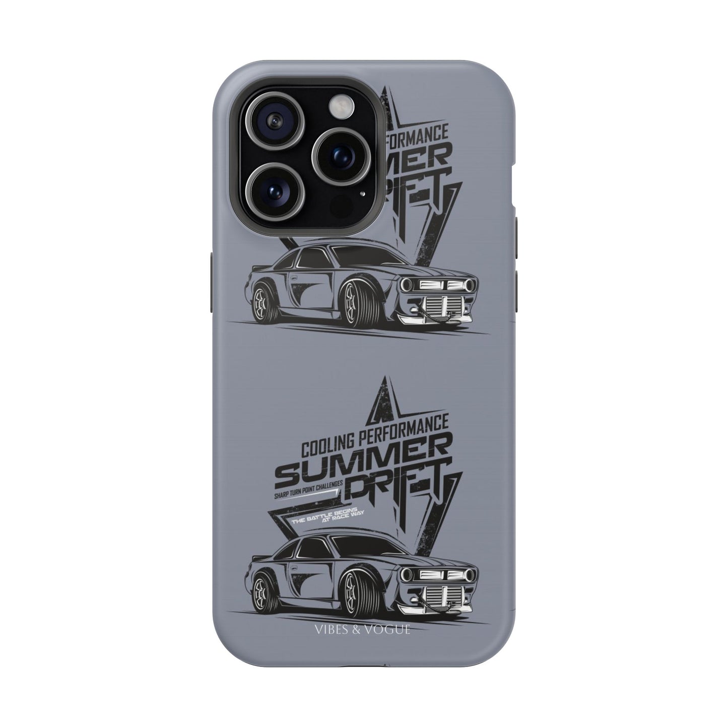Summer Drift Racing Impact-Resistant Phone Case