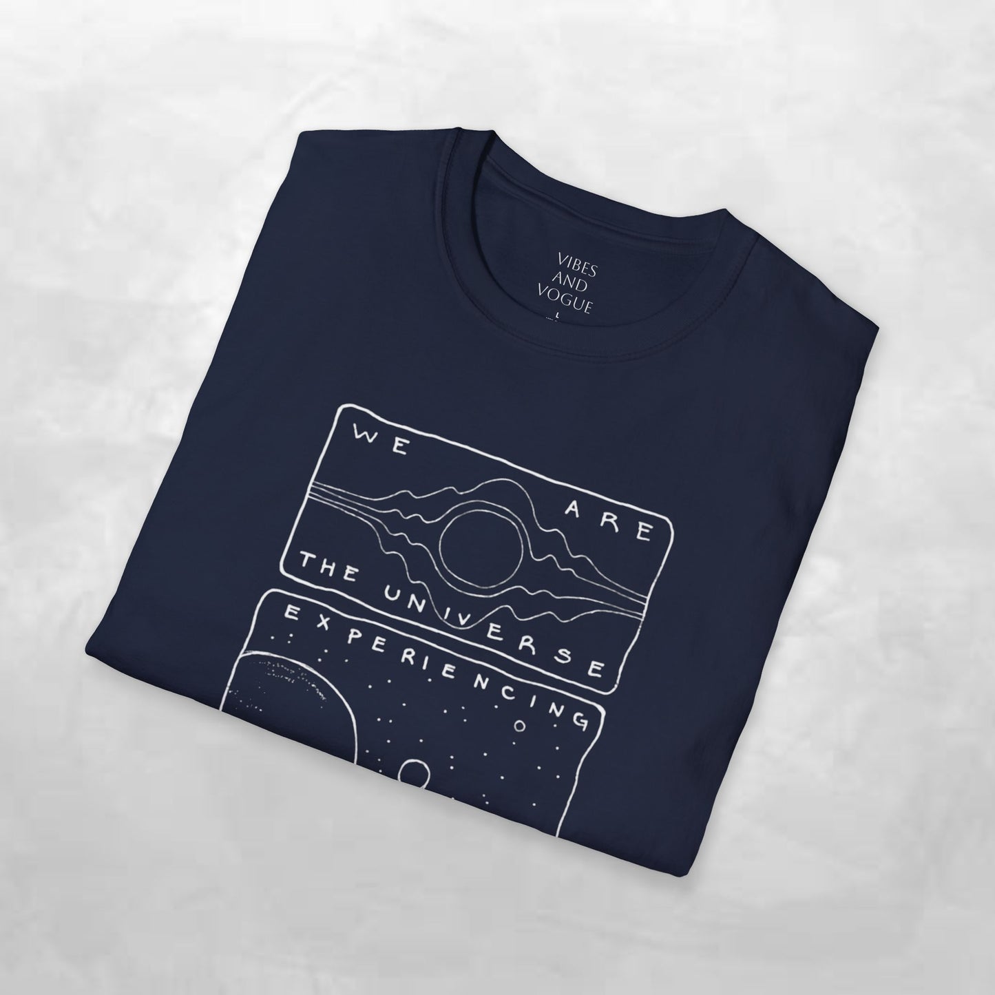 Cosmic Diagram T-Shirt — "We Are The Universe" Astral Graphic Tee