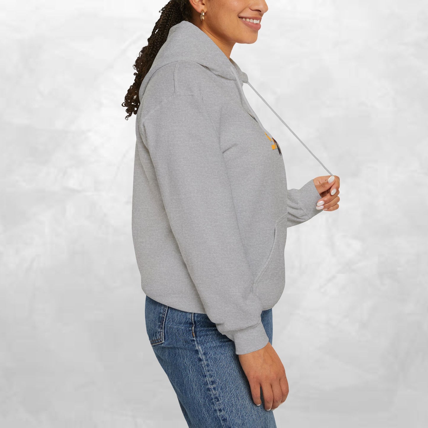 Chic Graphic Hoodie - Unisex Heavy Blend™ Sweatshirt, Casual Wear, Street Style, Gift for Him/Her, Comfortable Fashion, Trendy Apparel