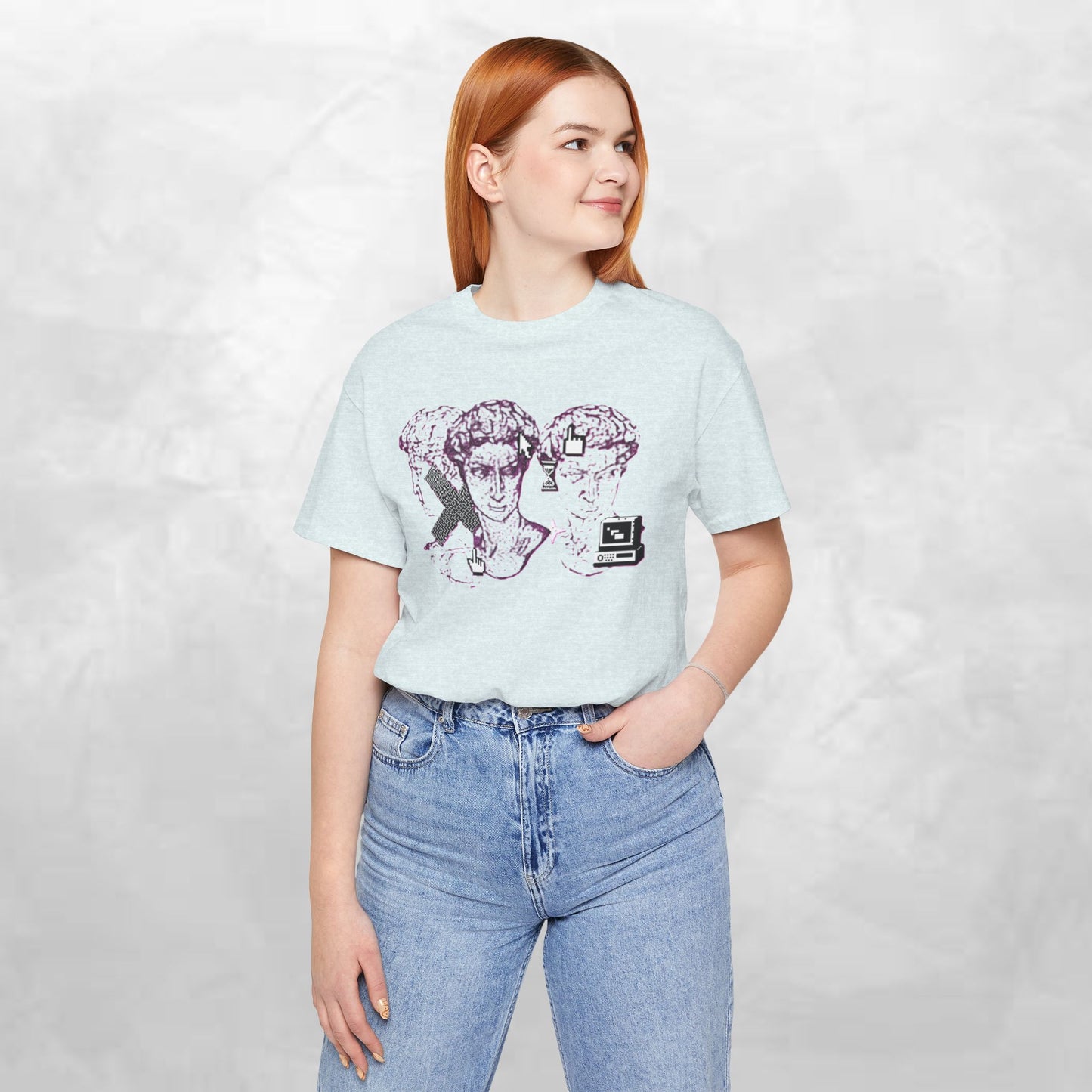 Artistic Brain Design Unisex Tee, Graphic T-Shirt, Casual Wear, Gift for Artists, Creative Apparel, Unique Fashion Statement