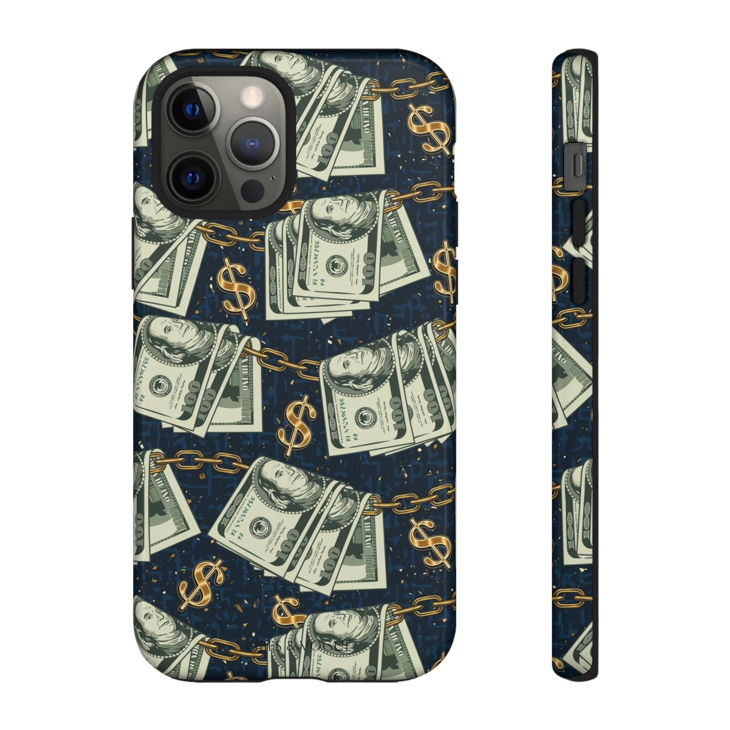 Money Motivation Phone Case, Tough Cases for iPhone, Money Design Phone Accessory, Trendy Tech Gifts, Unique Phone Cover