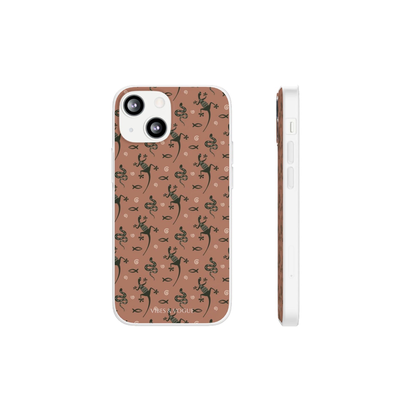 Whimsical Flexi Cases for Trendy Phone Protection, Stylish Accessories, Gift Idea for Animal Lovers, Eco-Friendly Design, Cute Lizard [...]