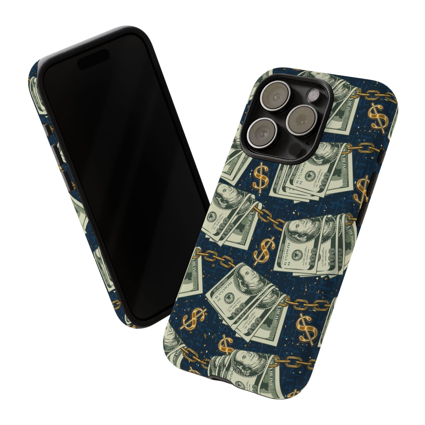 Money Motivation Phone Case, Tough Cases for iPhone, Money Design Phone Accessory, Trendy Tech Gifts, Unique Phone Cover