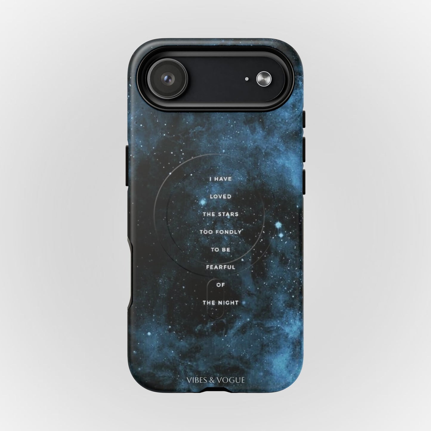 Galaxy-Inspired Tough Magnetic Phone Case - "I Have Loved the Stars"