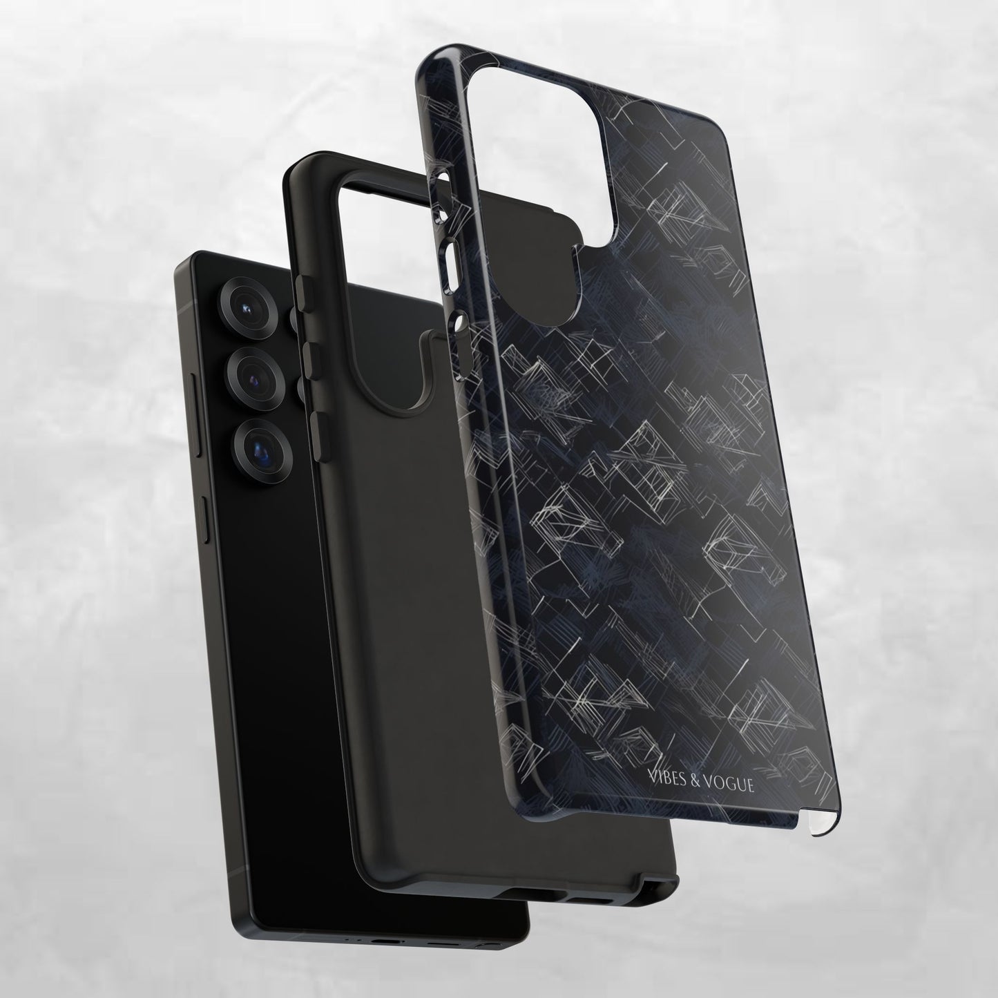 Tough Cases: Modern Geometric Phone Case - Durable, Stylish Protection