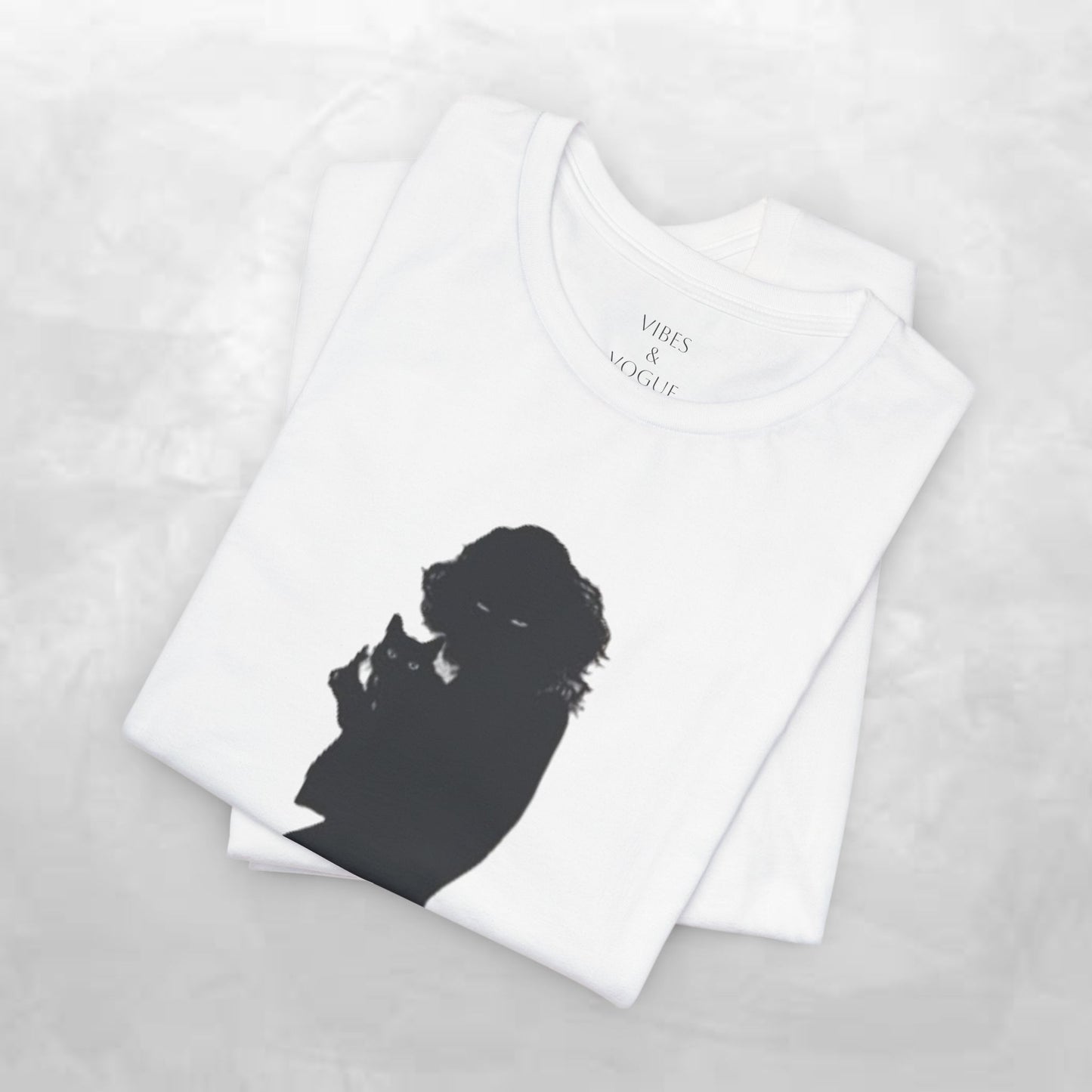 Unisex Silhouette Tee for Stylish Nights, Trendy Casual Wear, Gift for Her, Wine Lover Shirt, Cozy Evening Outfit