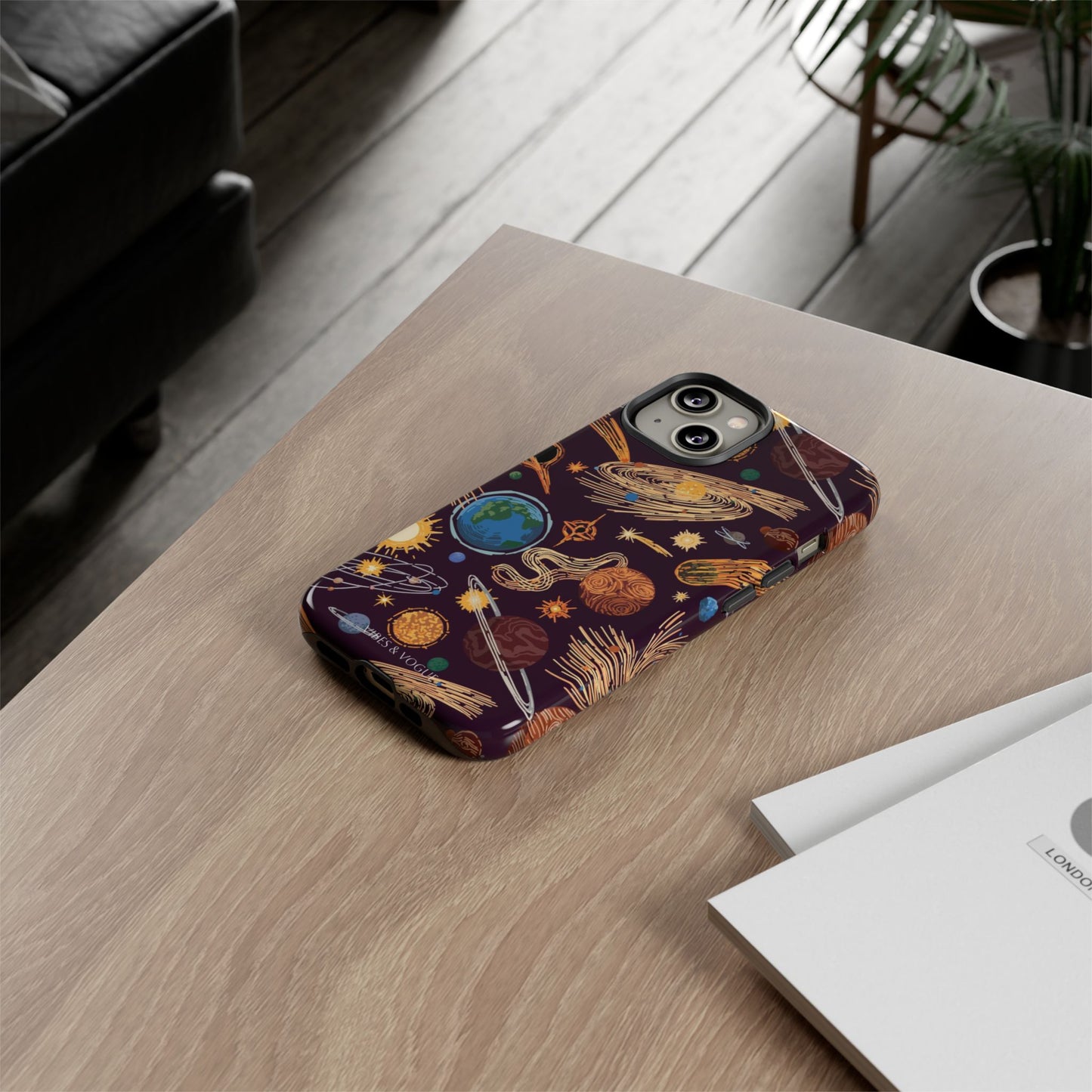 Space-Themed Phone Case - Cosmic Galaxy Design, Durable Protective Cover, Unique Gift, Celestial Lover's Accessory