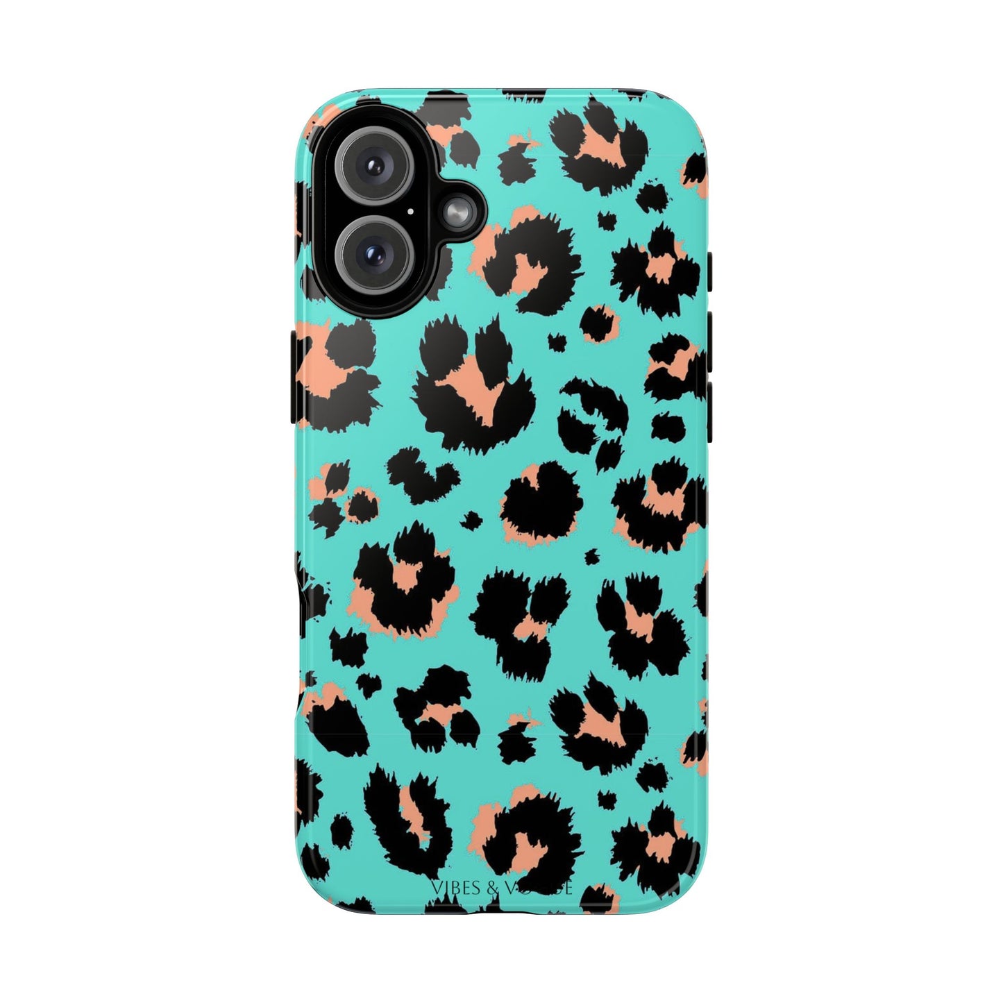 Leopard Print Phone Case, Tough Phone Case, Wild Style Accessory, Animal Print Cover, Stylish Phone Protection