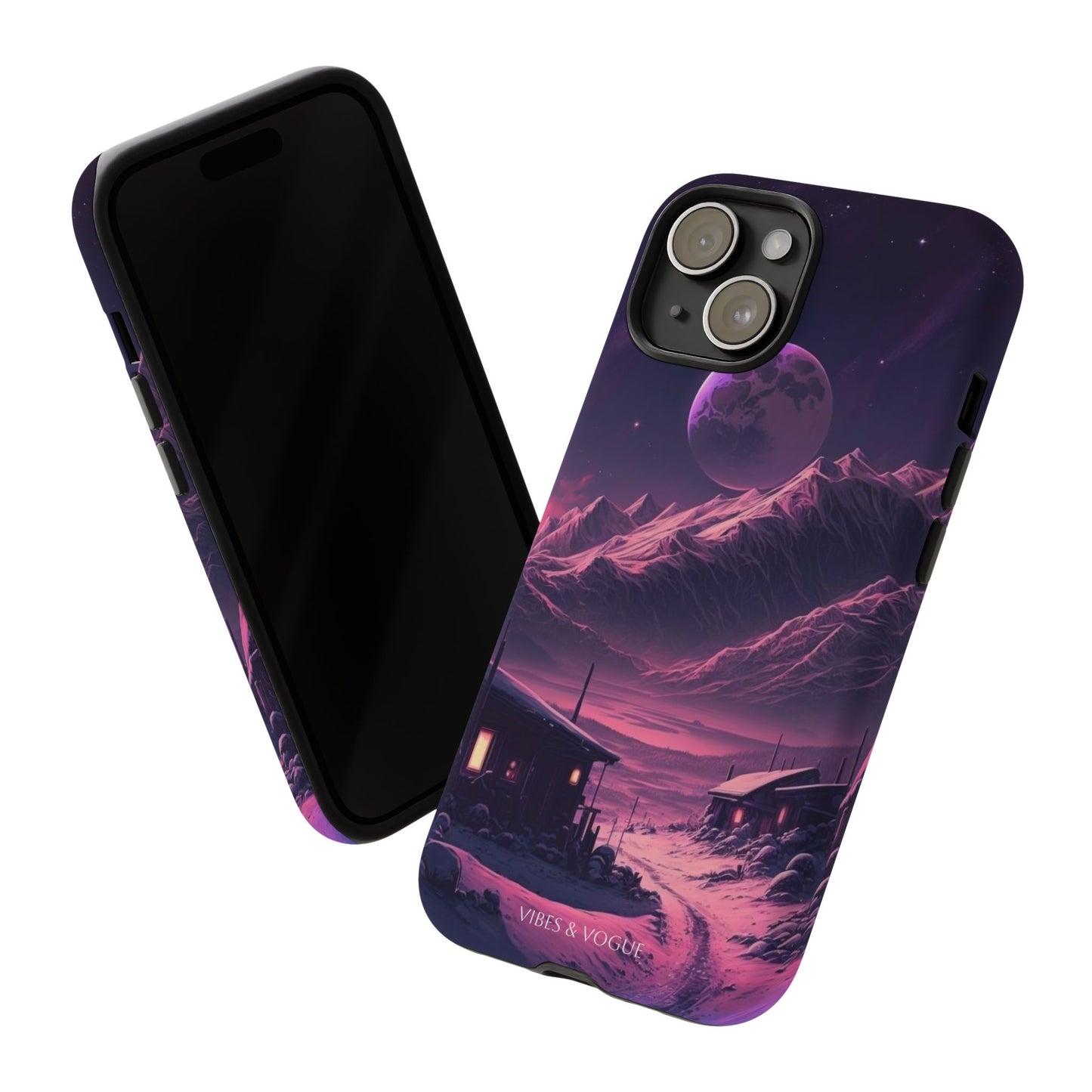 Futuristic Phone Case, Galaxy Aesthetic, Cosmic Art, Stylish Protection, Gifts for Tech Lovers