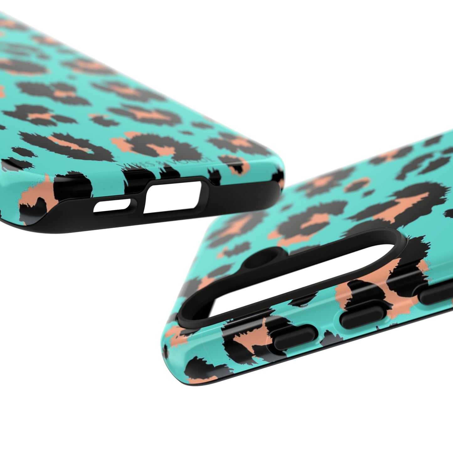 Leopard Print Phone Case, Tough Phone Case, Wild Style Accessory, Animal Print Cover, Stylish Phone Protection