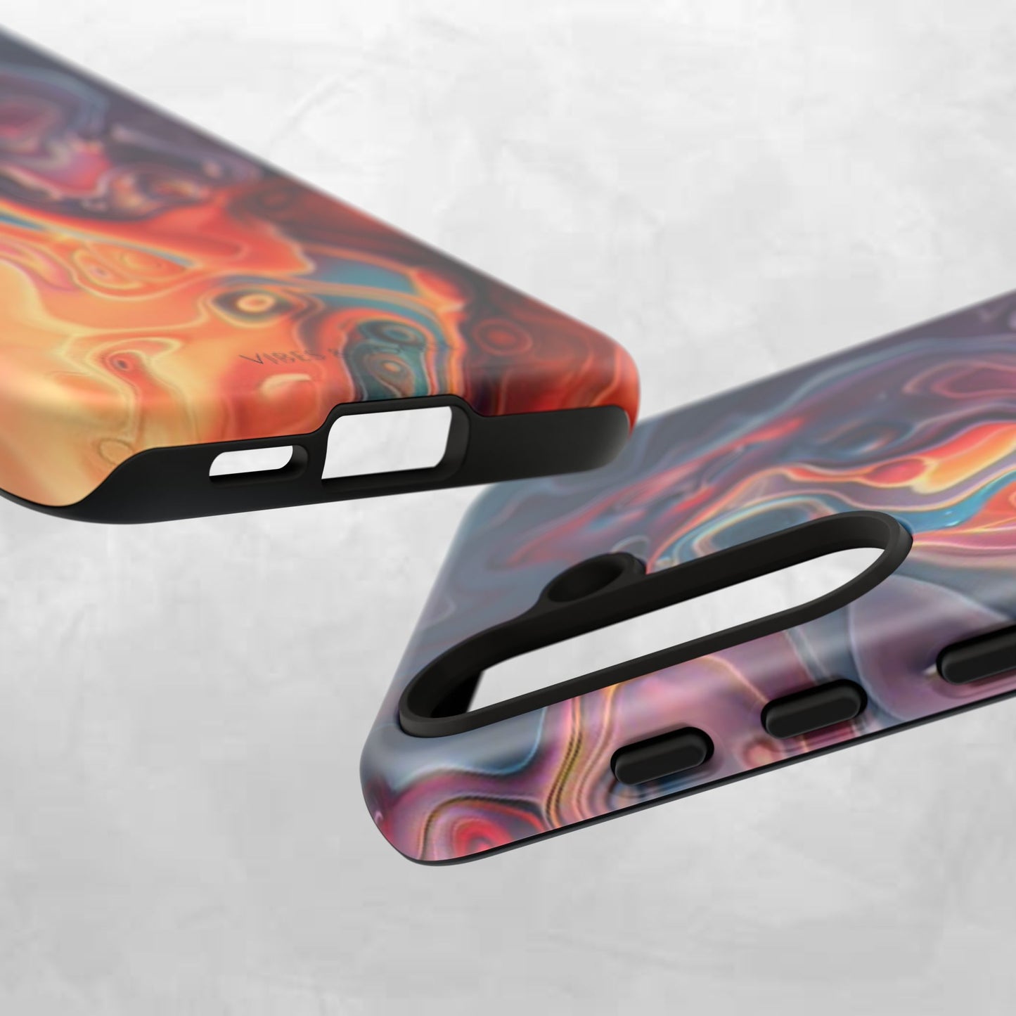 Colorful Phone Case, Abstract Print Cover, Tough Cases for Protection, Gift for Her, Modern Design, Trendy Mobile Accessory