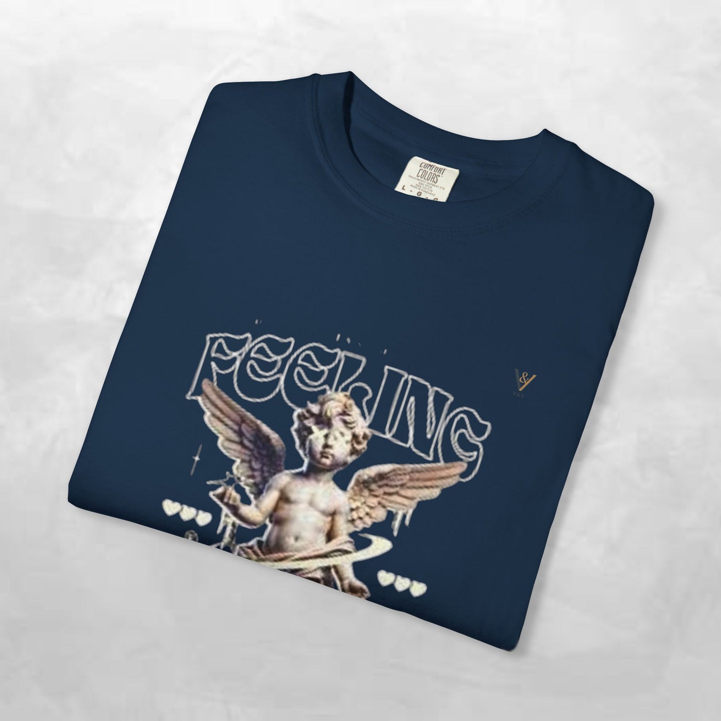 Vintage-Inspired Angel Graphic T-Shirt - Perfect for Casual Wear, Gift for Music Lovers, Cute Outfit Idea, Retro Design, Cozy Everyday Tee