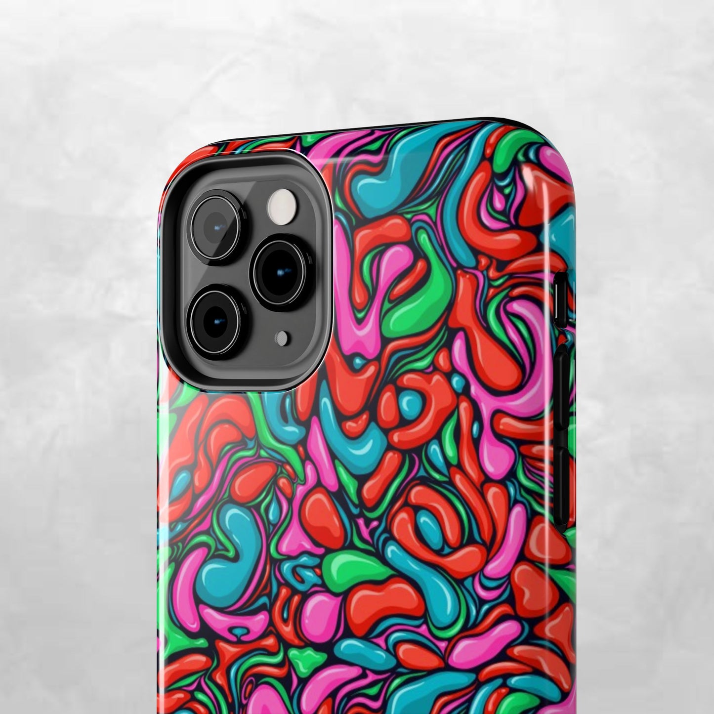 Vibrant Tough Phone Cases - Colorful Abstract Designs for Teens & Adults, Perfect Gift for Birthdays, Holidays, & Everyday Use