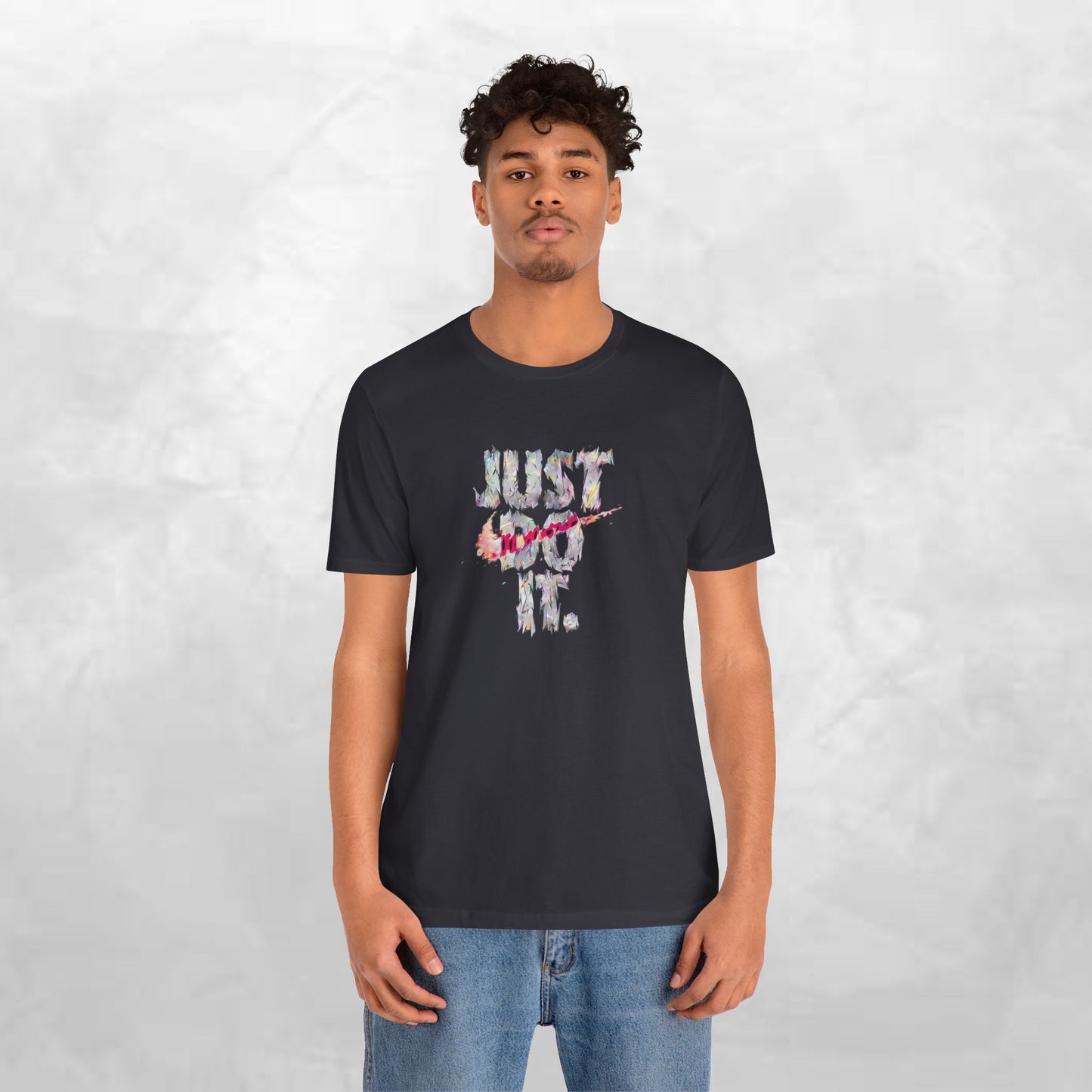 Motivational Graphic Tee - Unisex Jersey Short Sleeve T-Shirt, Just Do It Shirt, Casual Wear, Fitness Apparel, Gift Idea